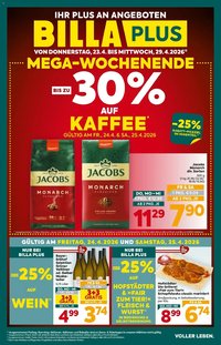 Billa Plus Flugblatt - Burgenland