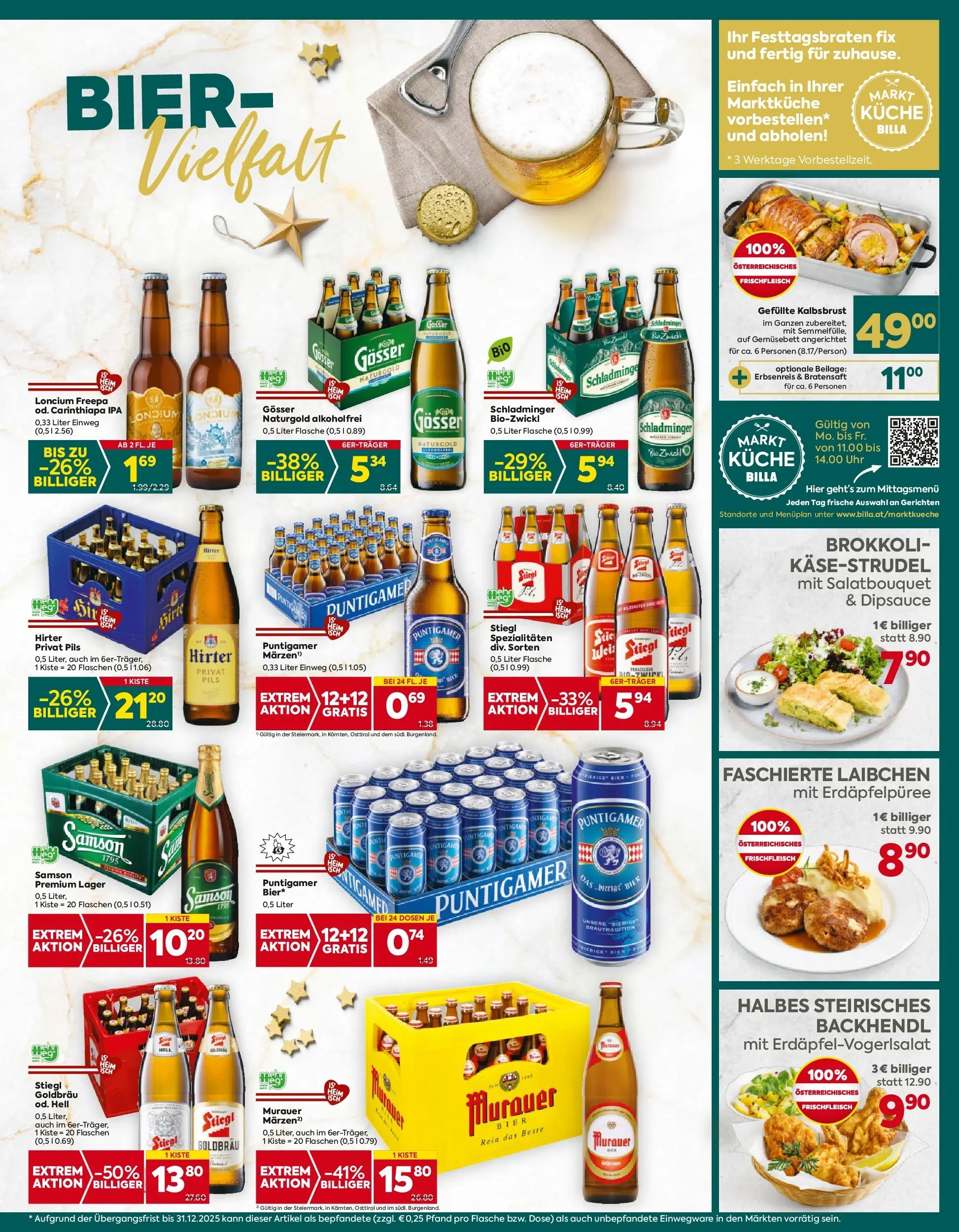 Billa Plus Flugblatt - Steiermark