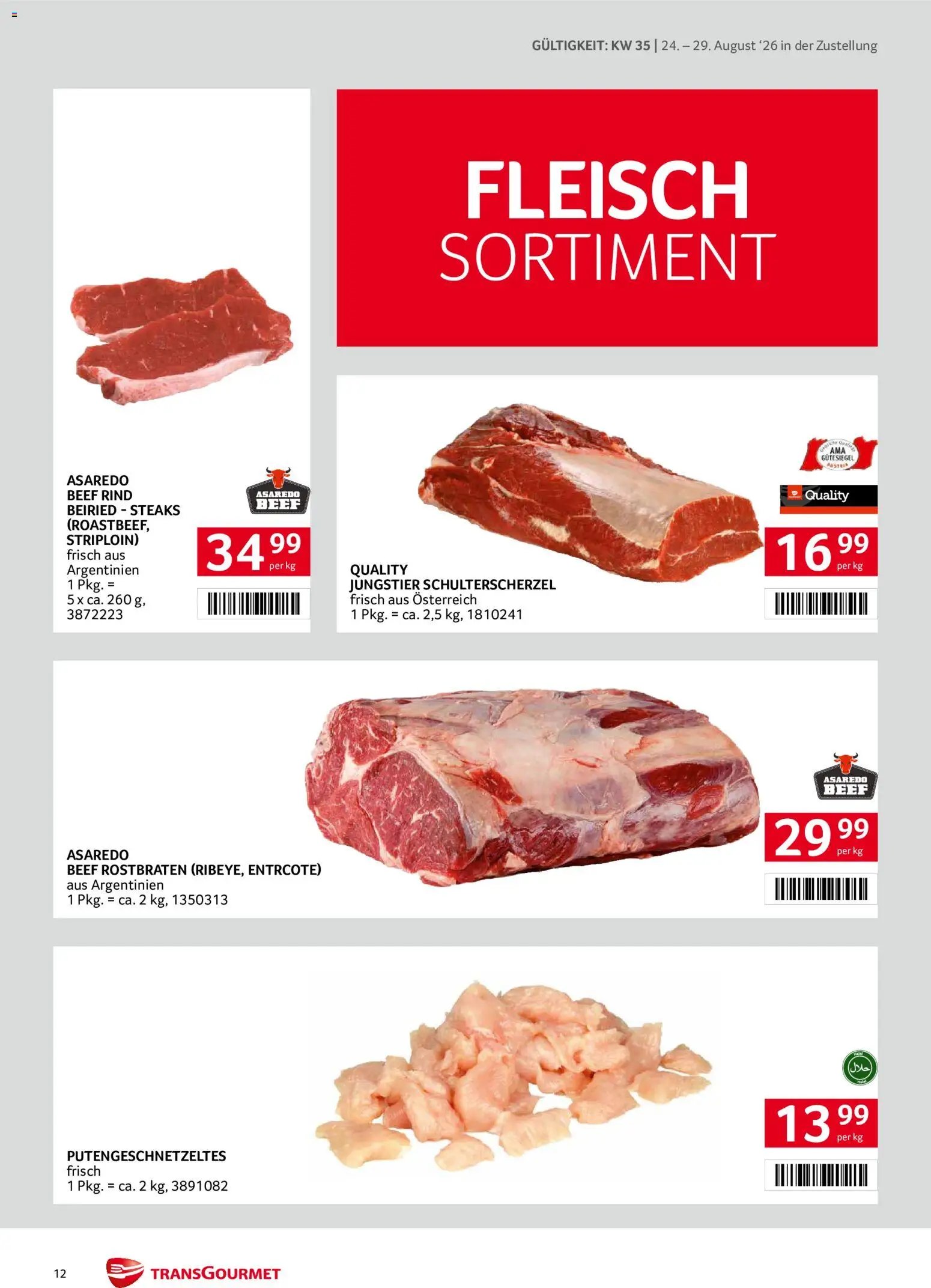 Transgourmet Zustellaktion