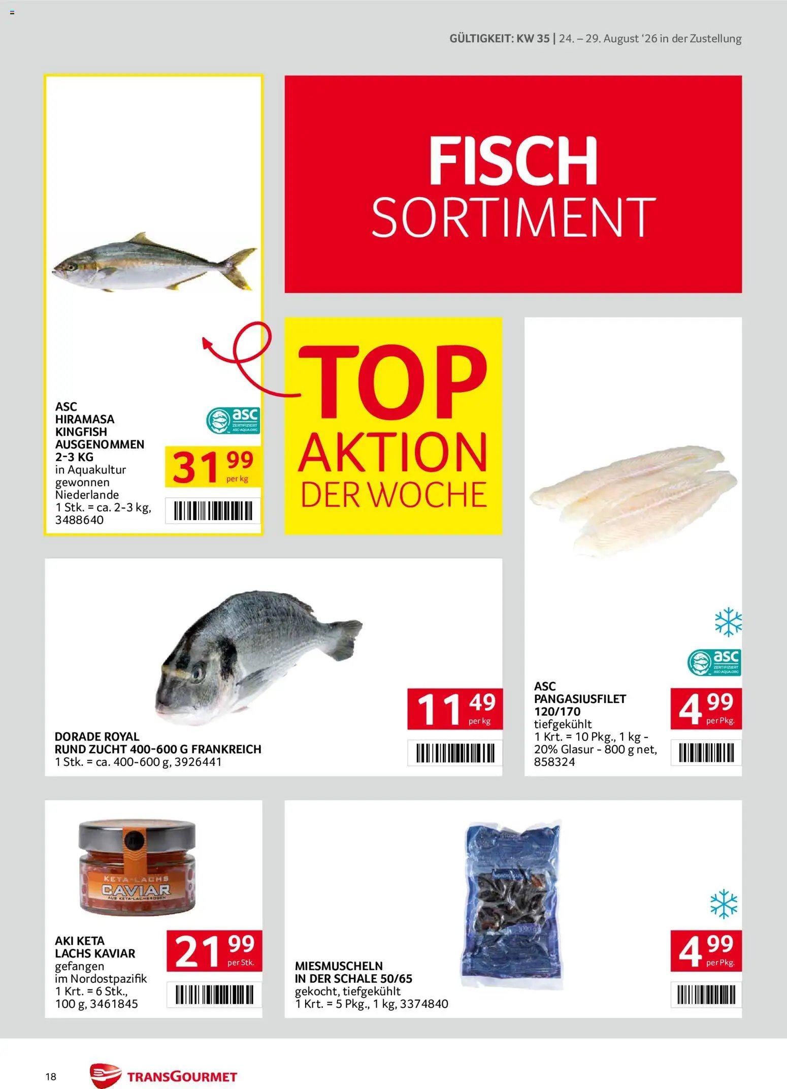 Transgourmet Zustellaktion