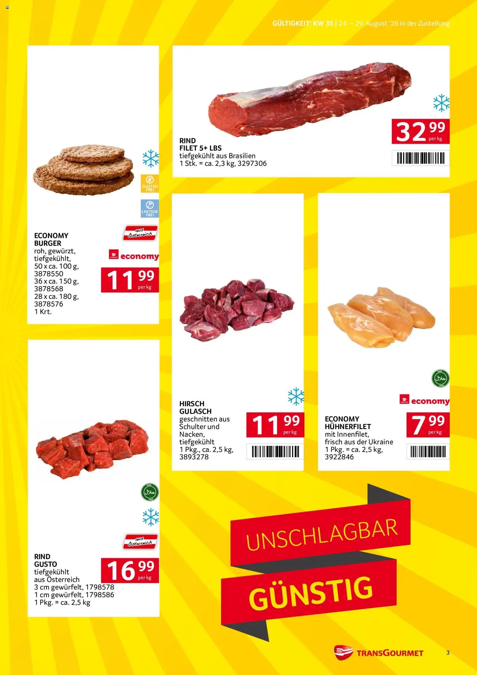 Transgourmet Zustellaktion