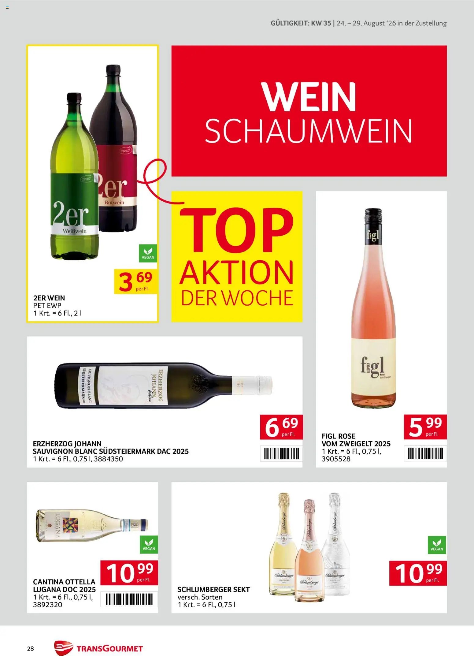 Transgourmet Zustellaktion