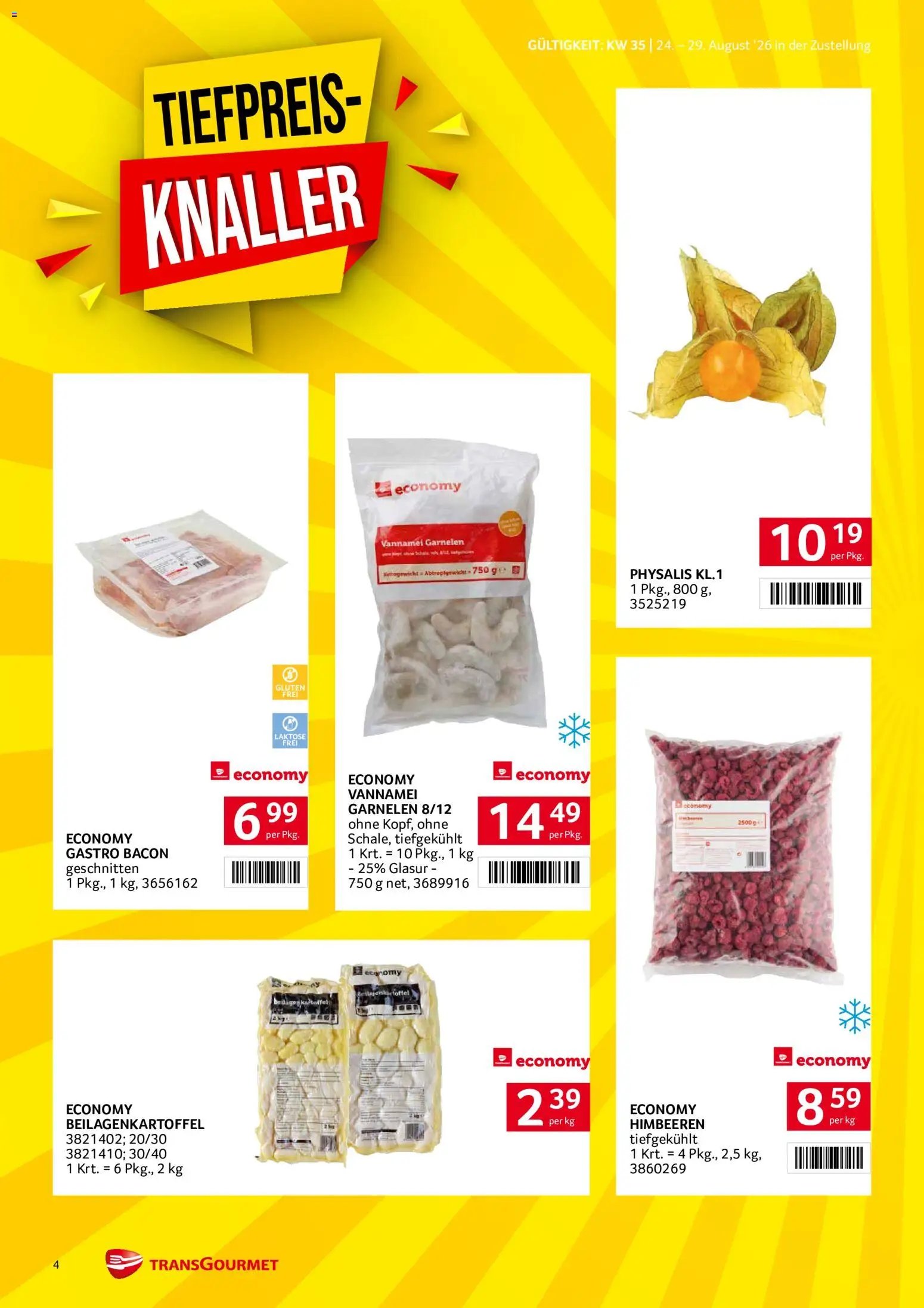 Transgourmet Zustellaktion