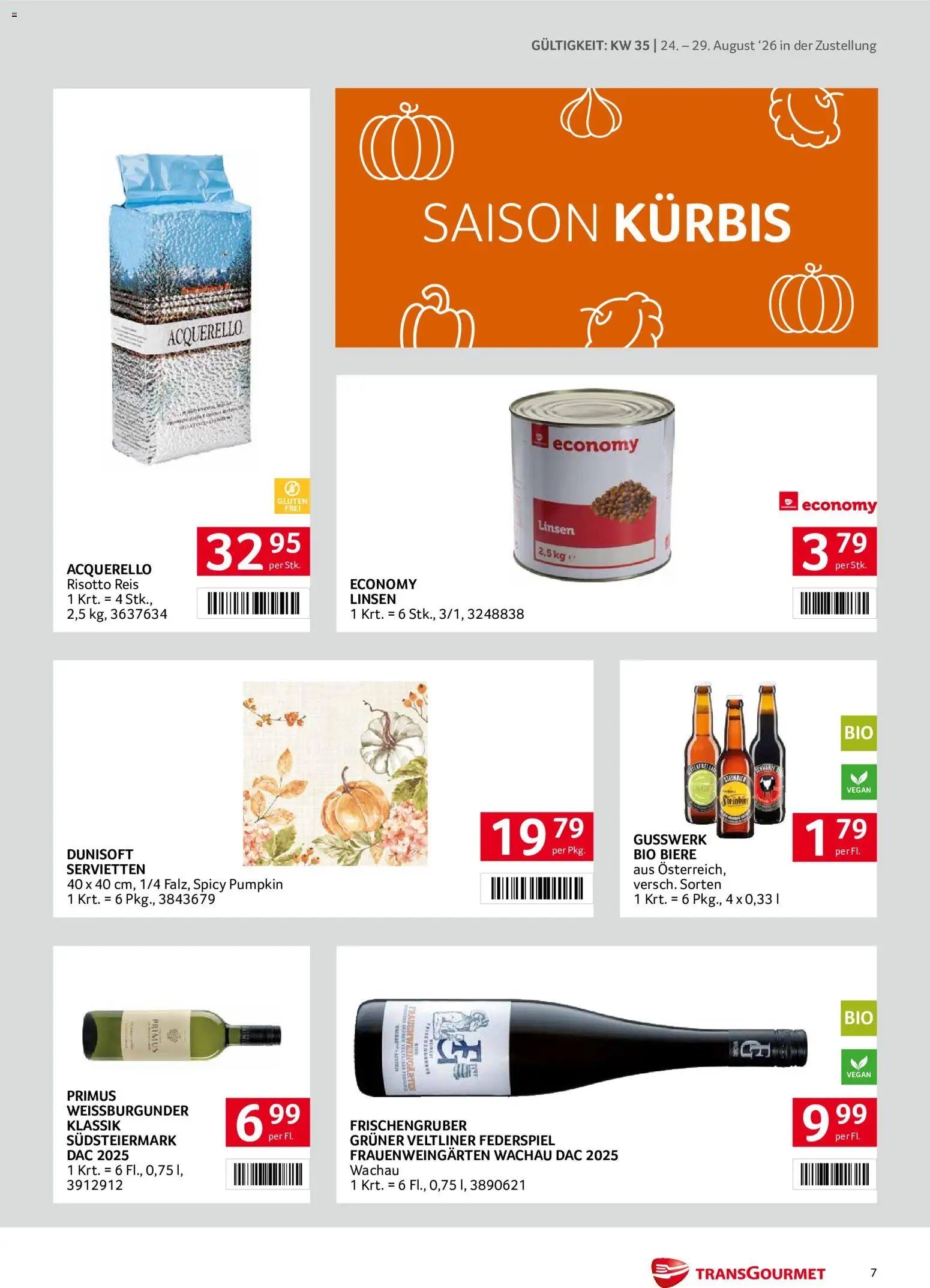 Transgourmet Zustellaktion
