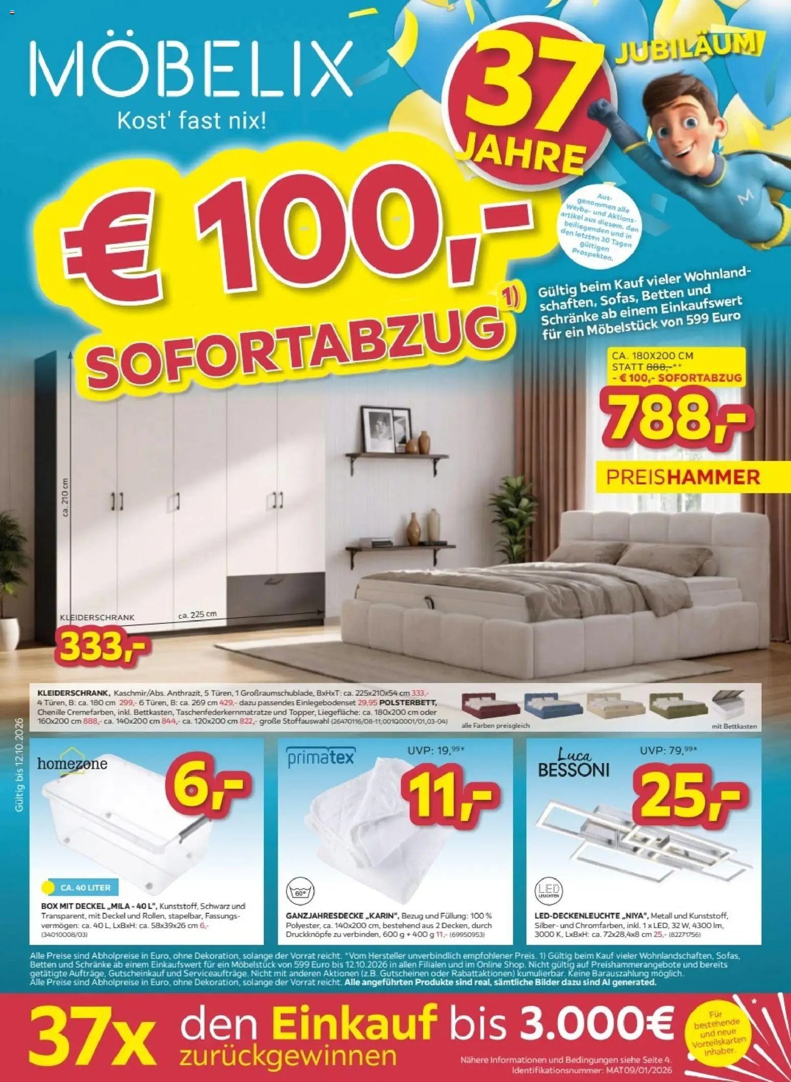 Möbelix Flugblatt