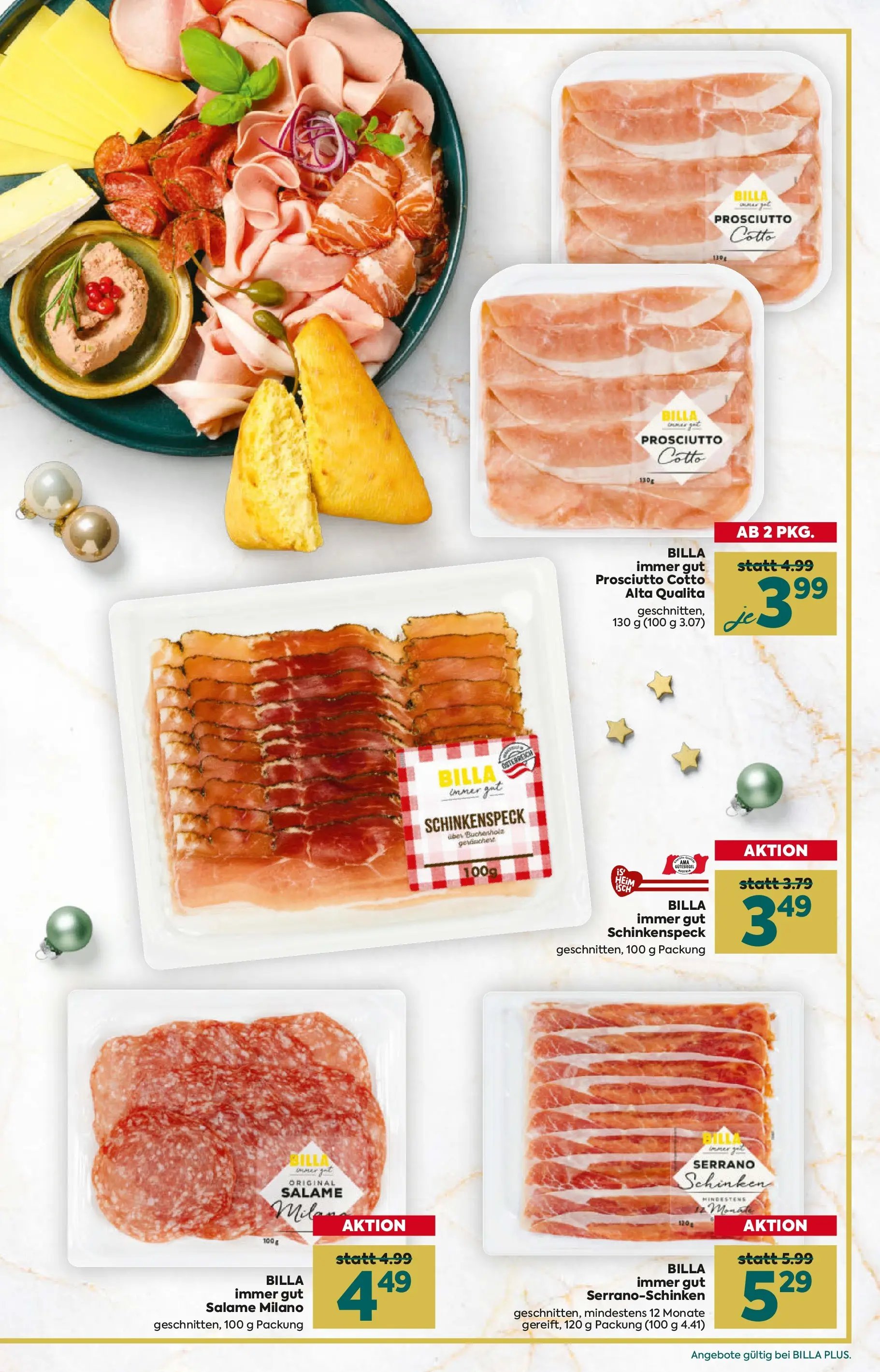 Billa Plus - Festlich genießen