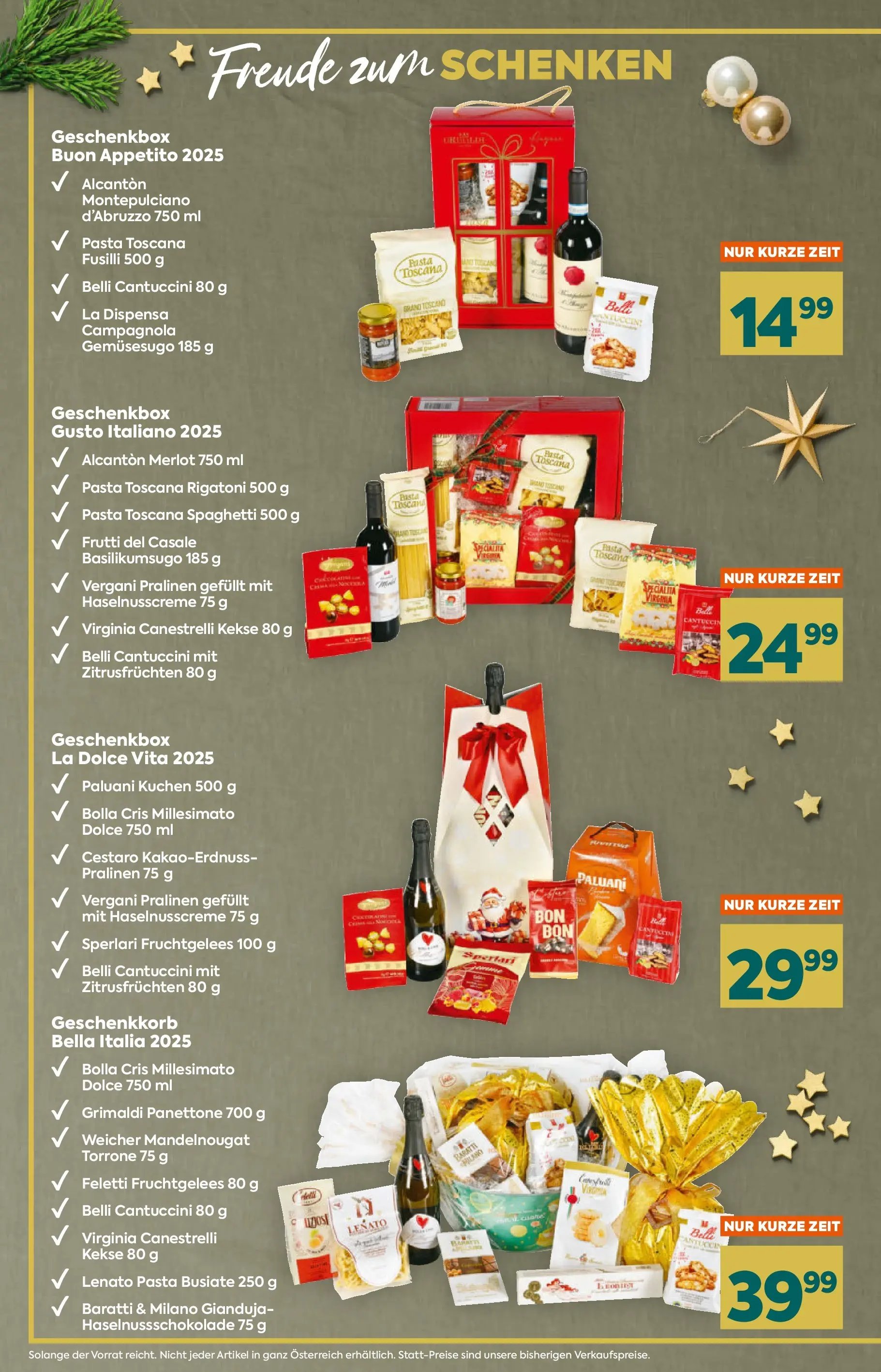 Billa Plus - Festlich genießen