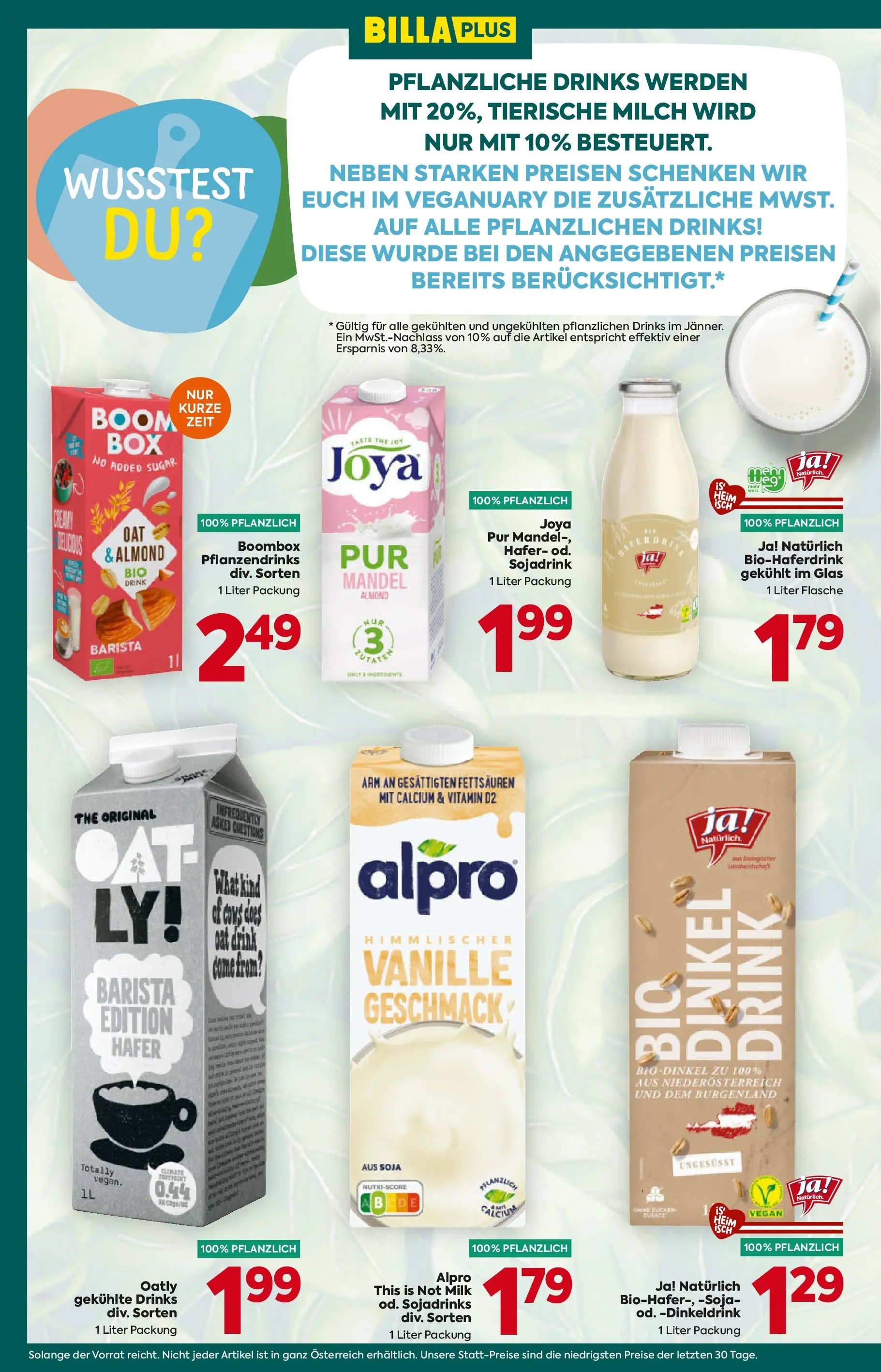 Billa Plus Flugblatt - Kärnten