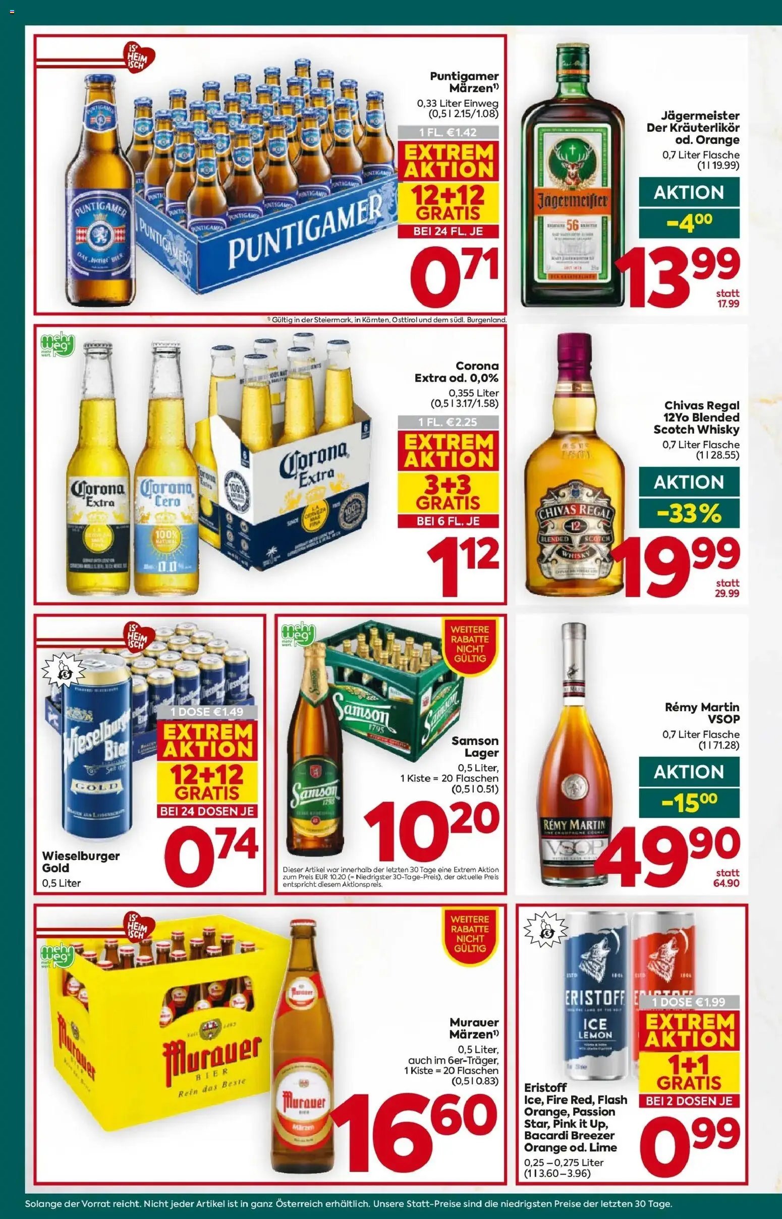 Billa Plus Flugblatt - Steiermark