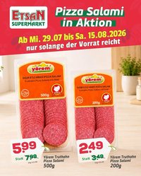 ETSAN Pizza Salami in Aktion