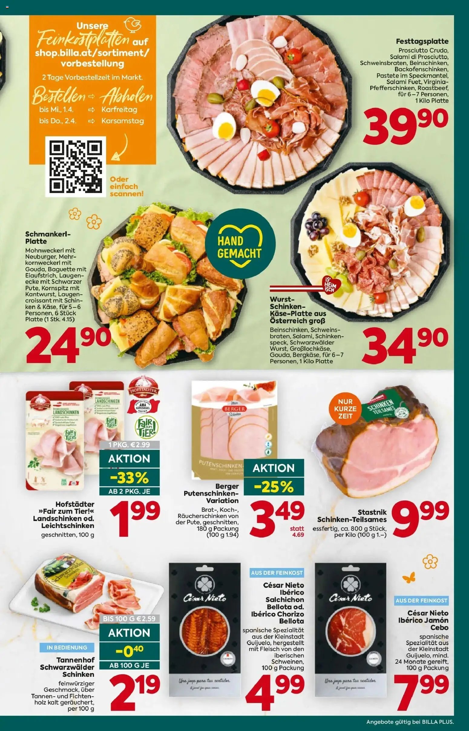 Billa Plus Flugblatt - Niederösterreich