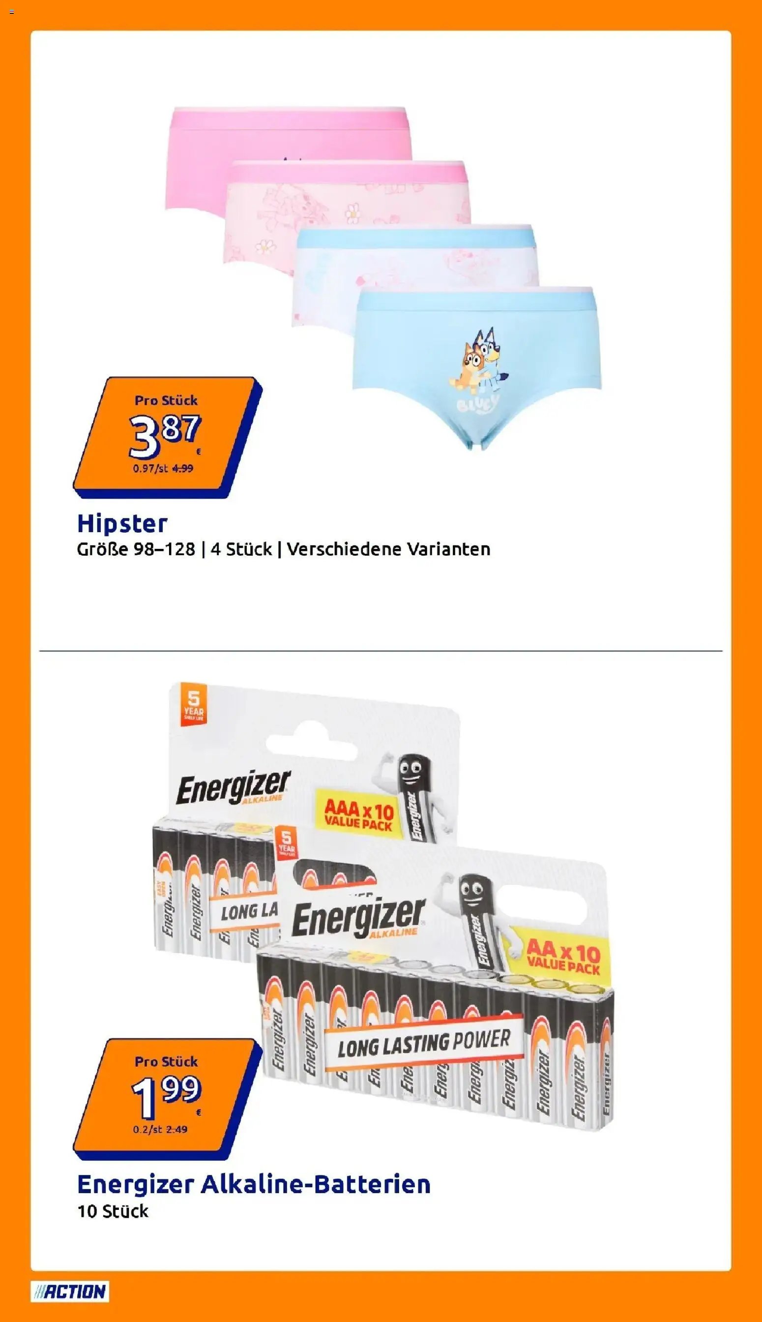 Action Kleine Preise, große Freude