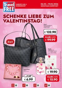 Travel FREE Flugblatt