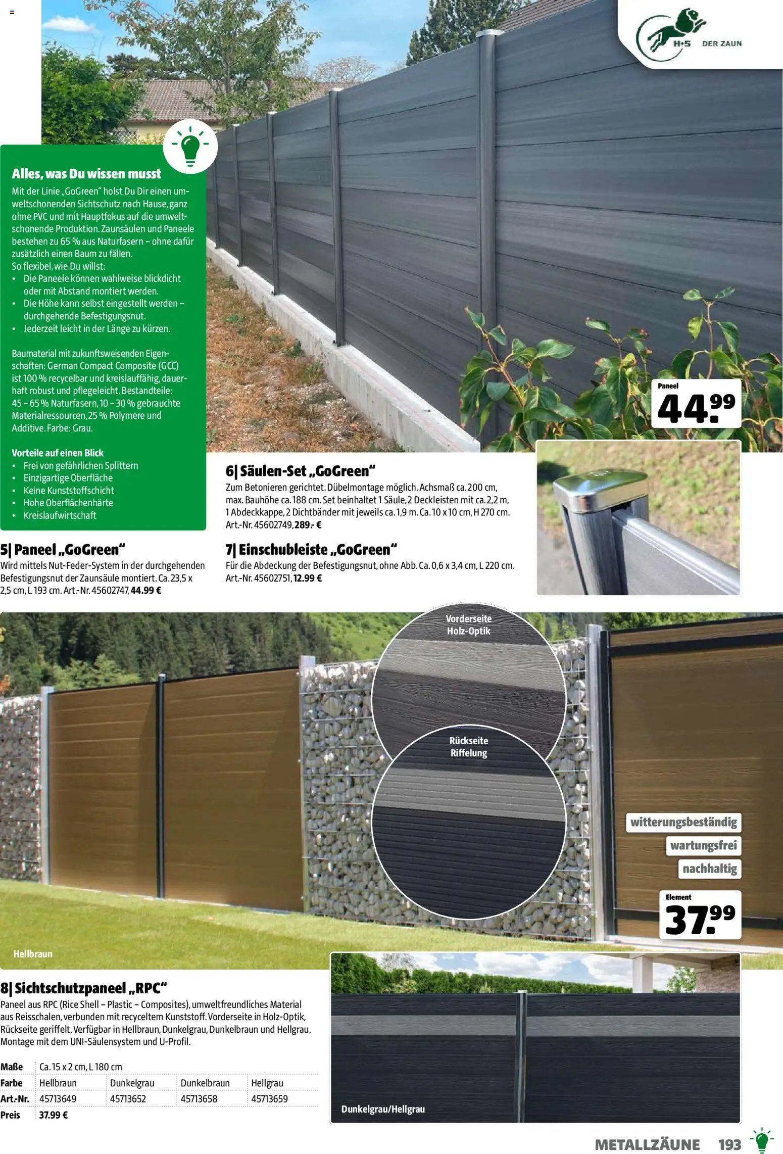 Hagebau Gartenjahr