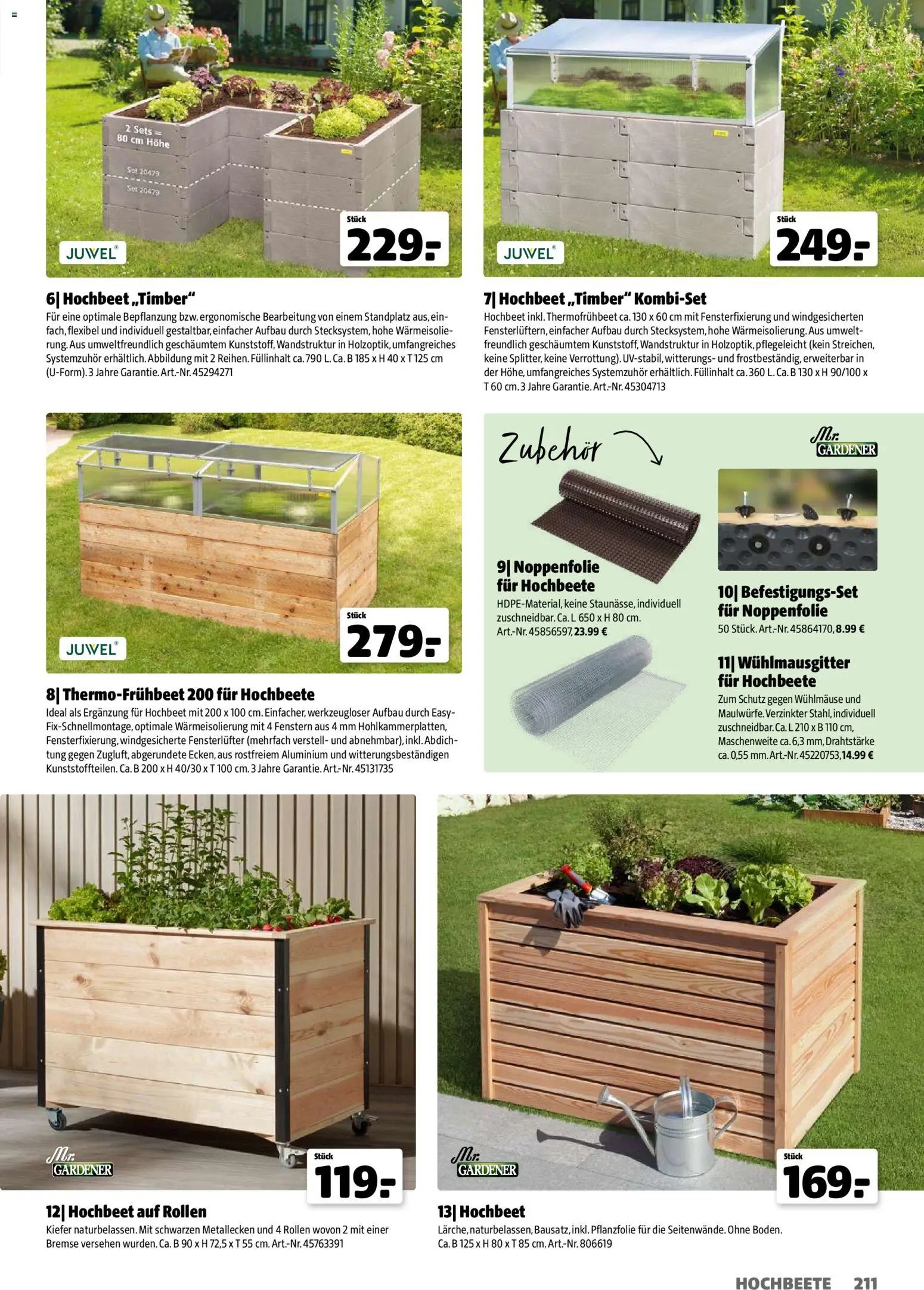 Hagebau Gartenjahr