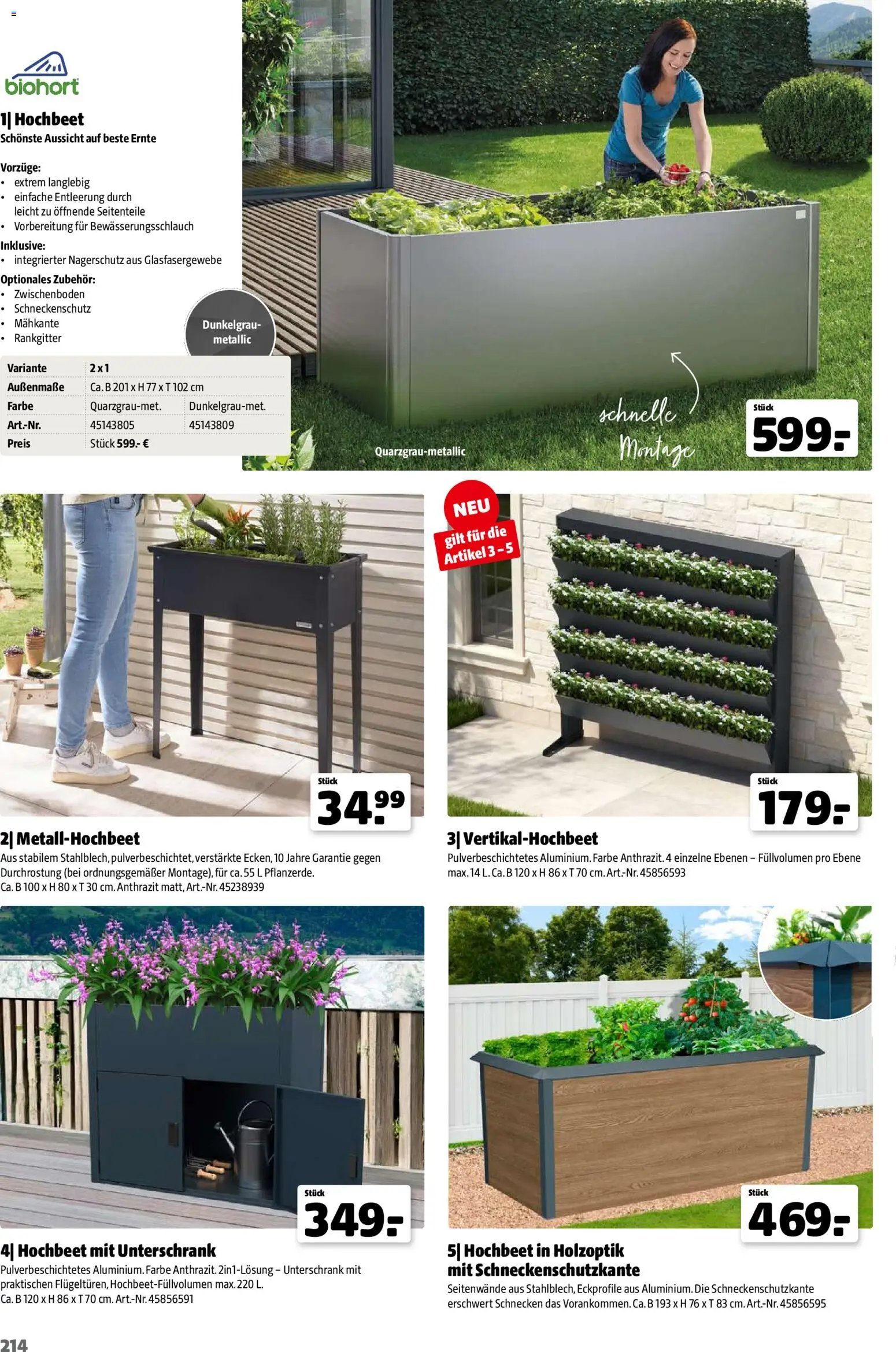 Hagebau Gartenjahr