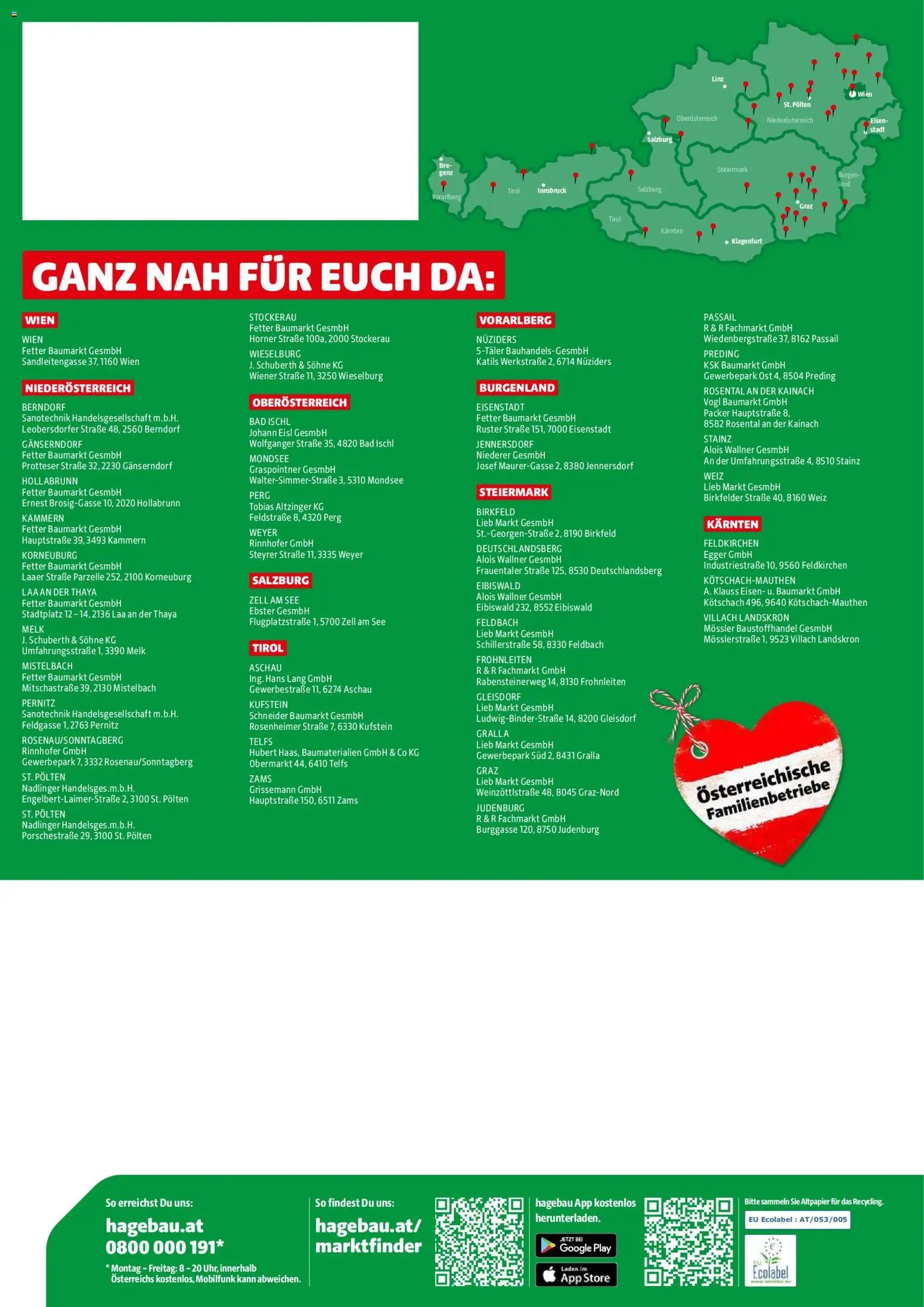 Hagebau Gartenjahr