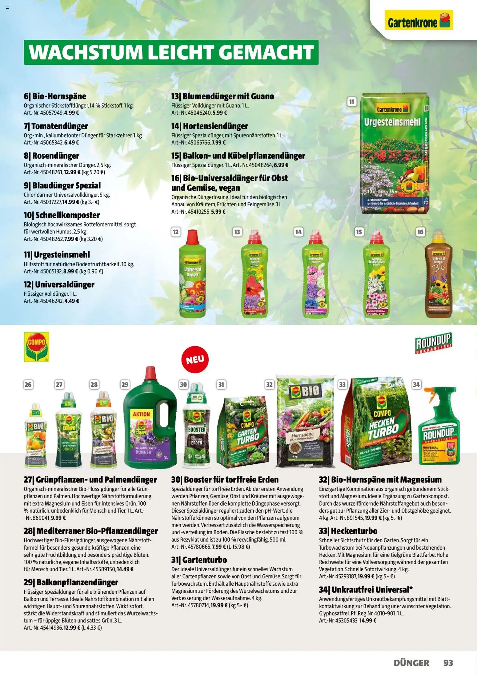 Hagebau Gartenjahr