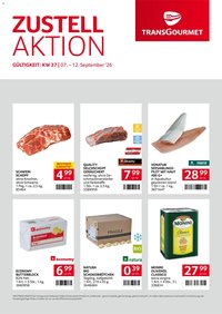 Transgourmet Zustellaktion - Broschüre