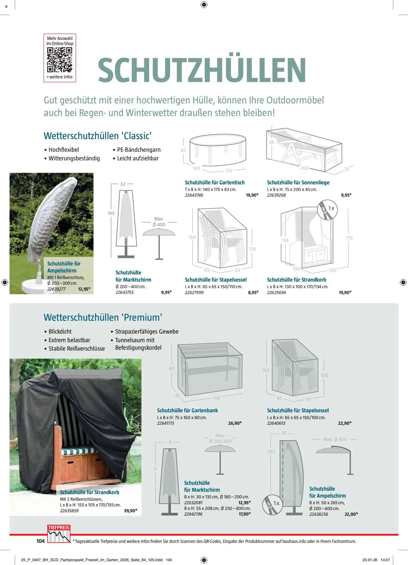 Bauhaus Freizeit im Garten