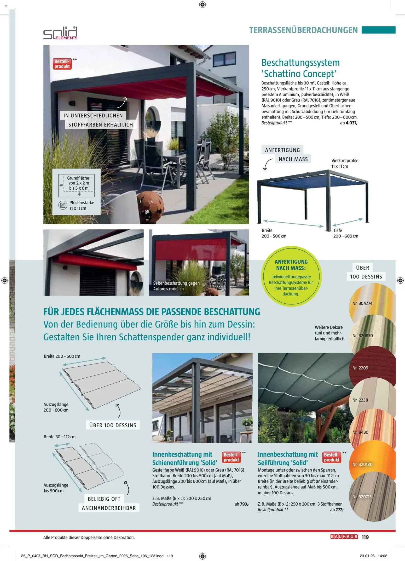 Bauhaus Freizeit im Garten