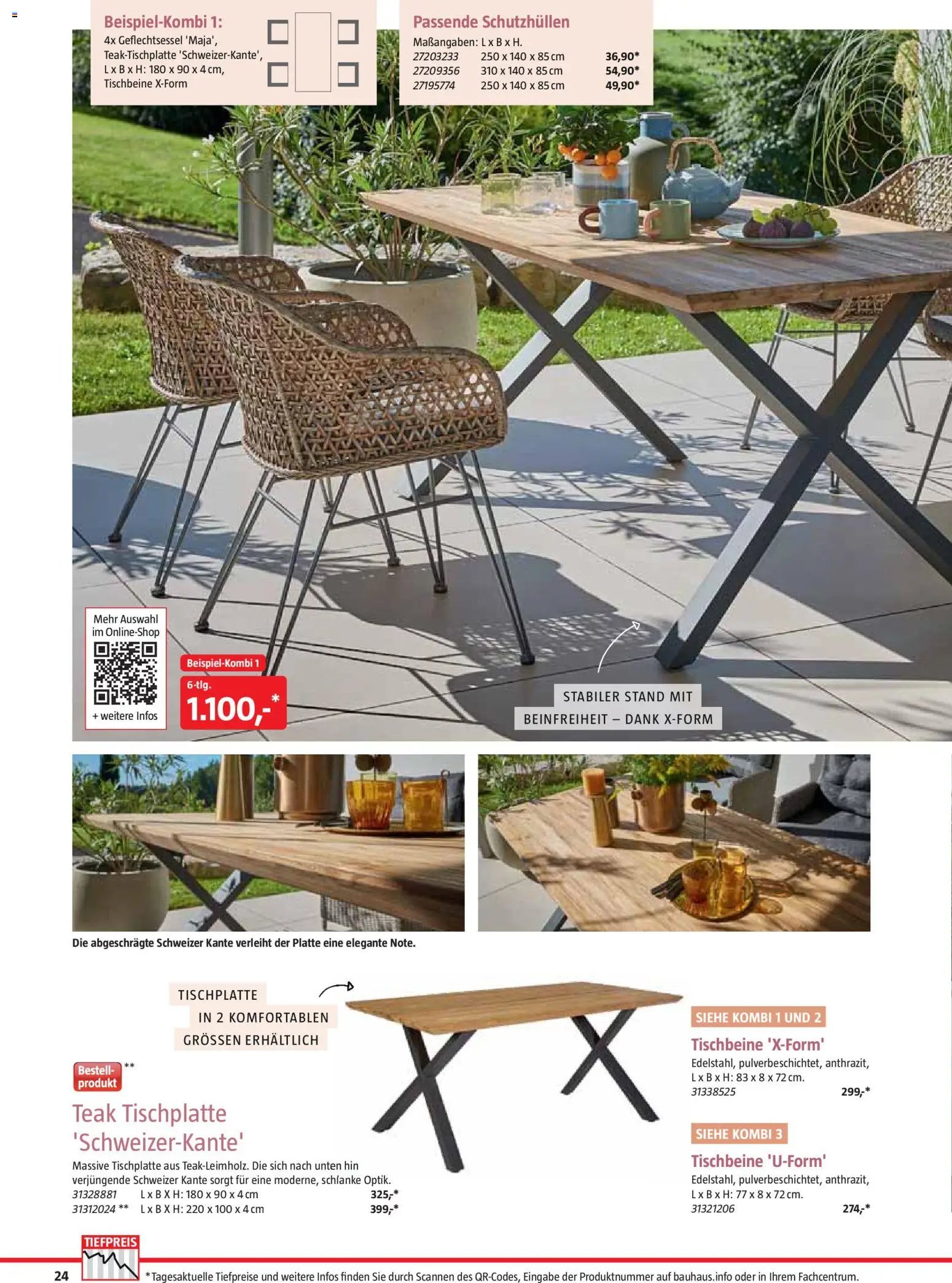 Bauhaus Freizeit im Garten