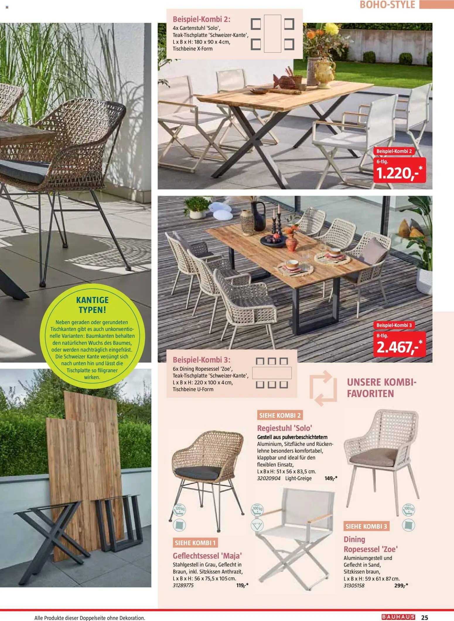 Bauhaus Freizeit im Garten