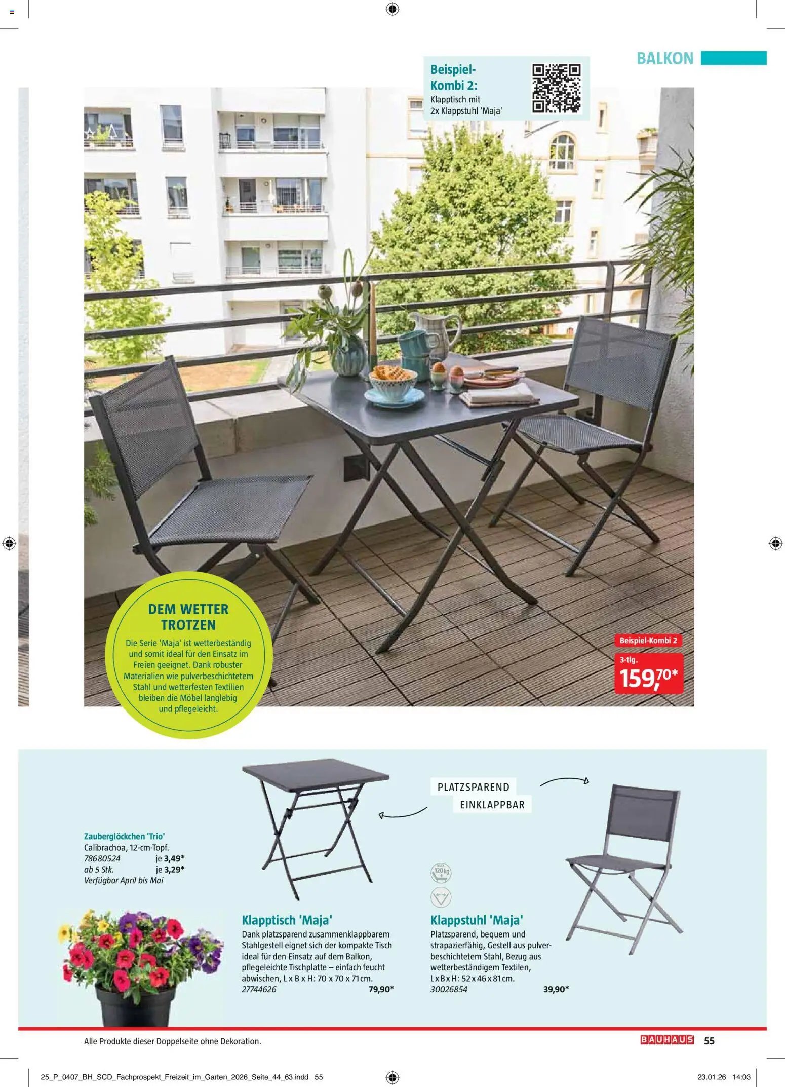 Bauhaus Freizeit im Garten