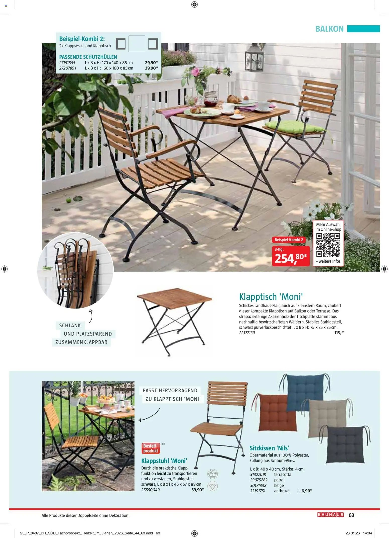Bauhaus Freizeit im Garten