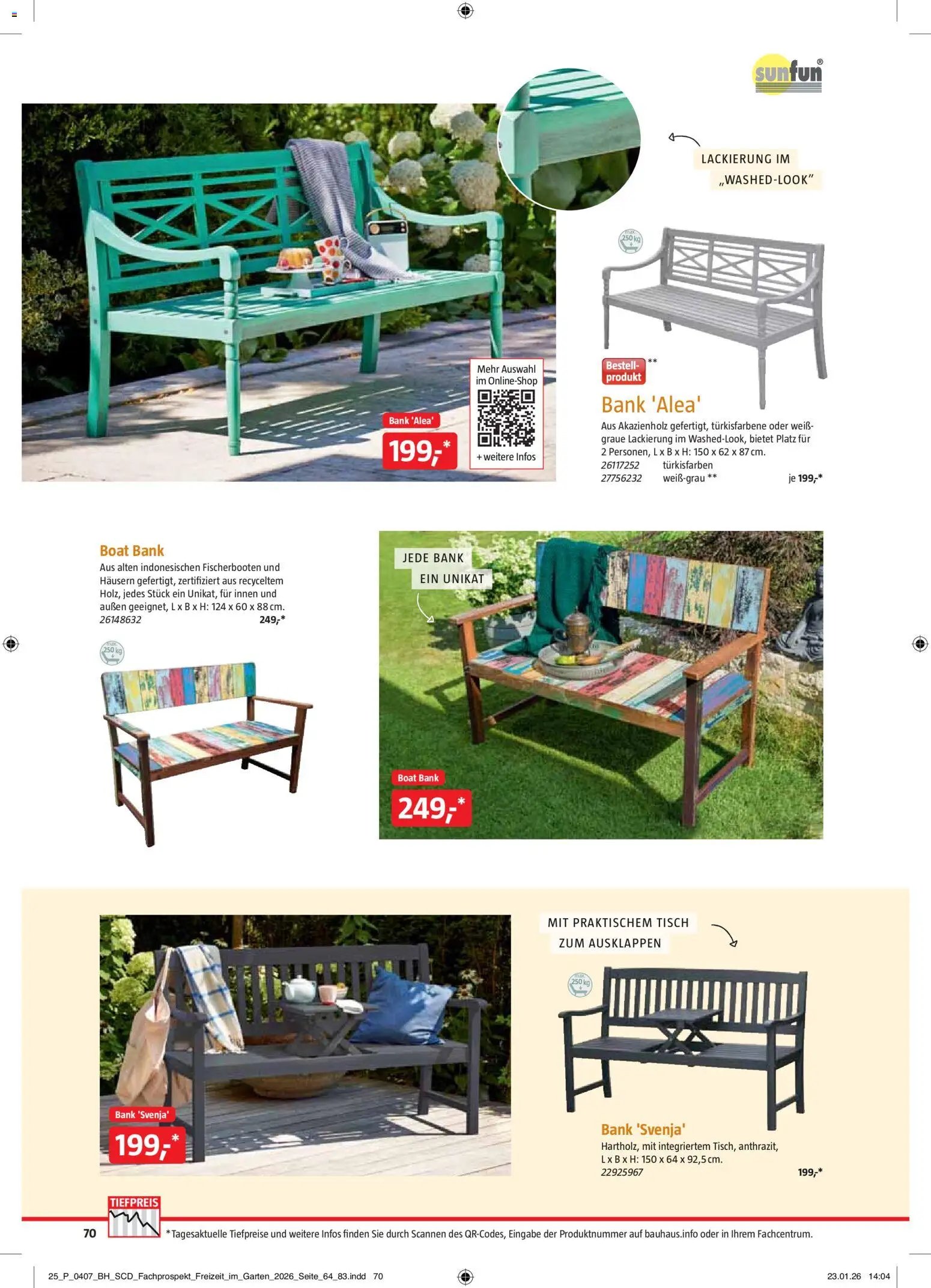 Bauhaus Freizeit im Garten
