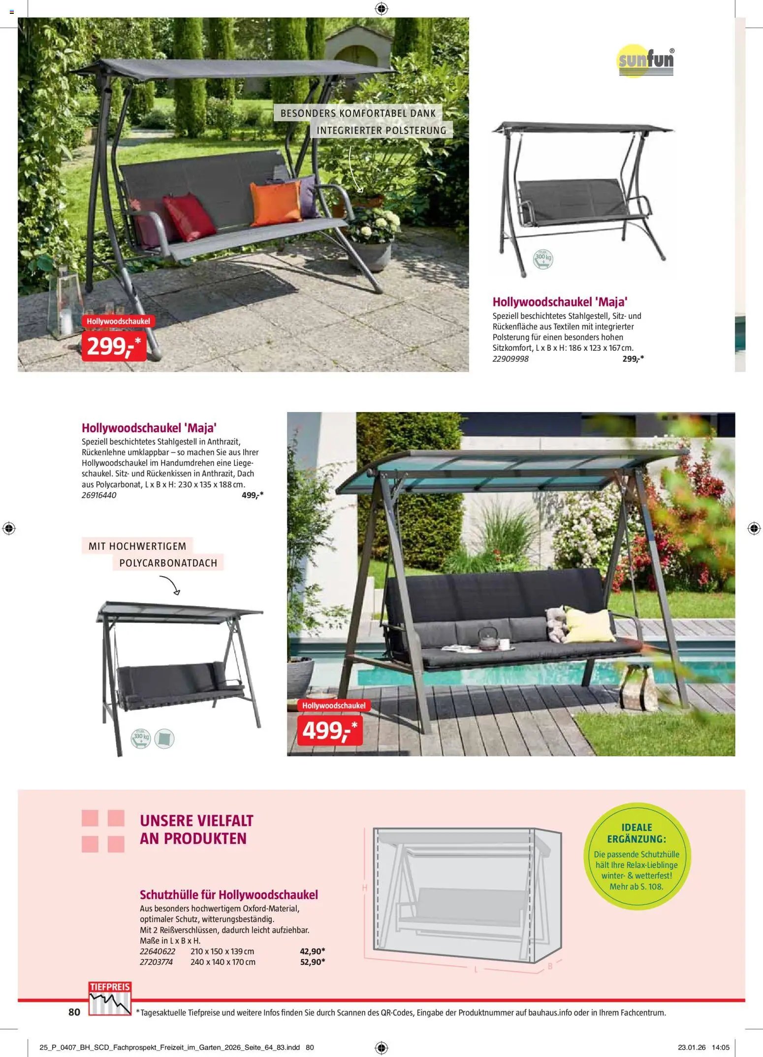 Bauhaus Freizeit im Garten