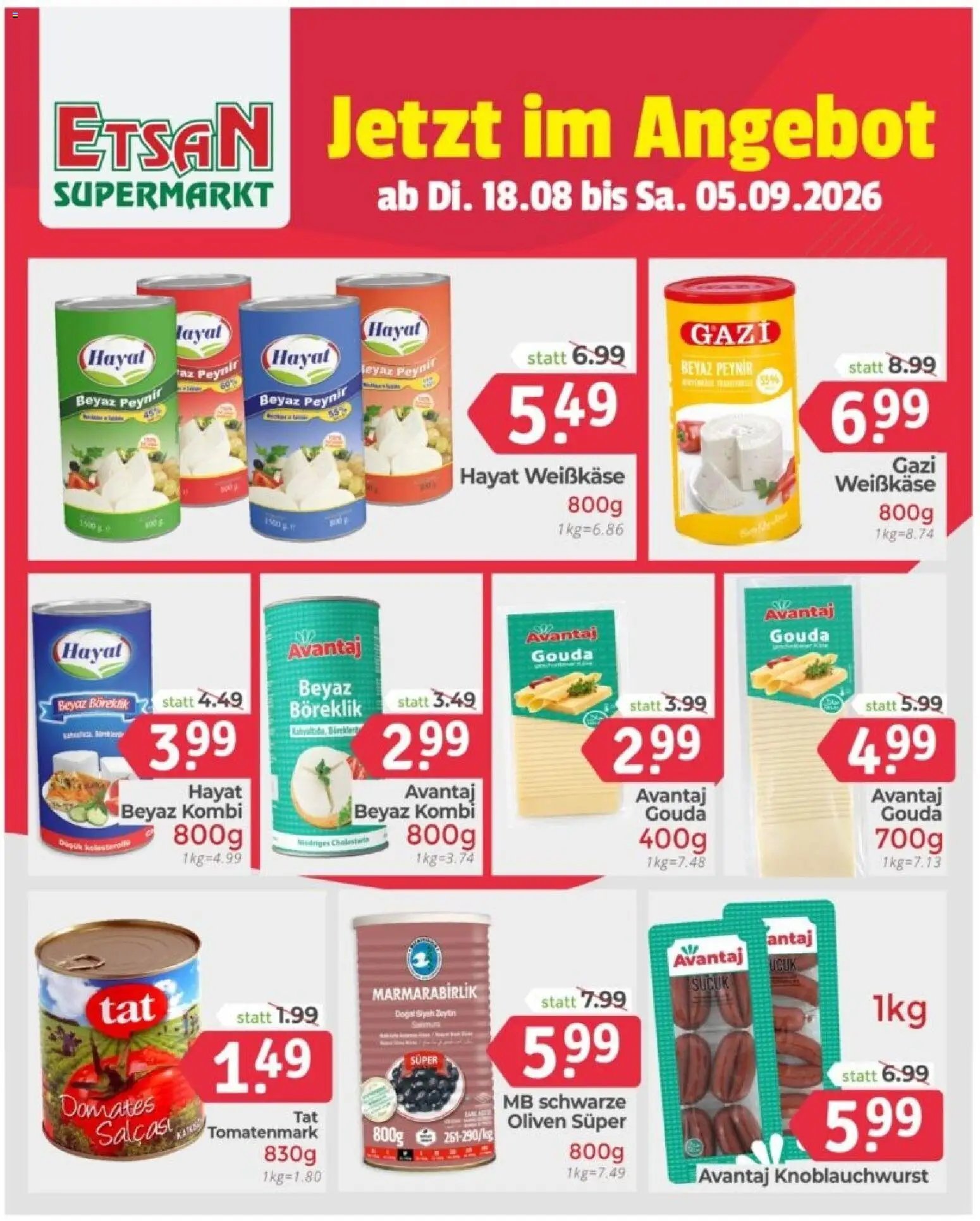 ETSANObst und Gemüse