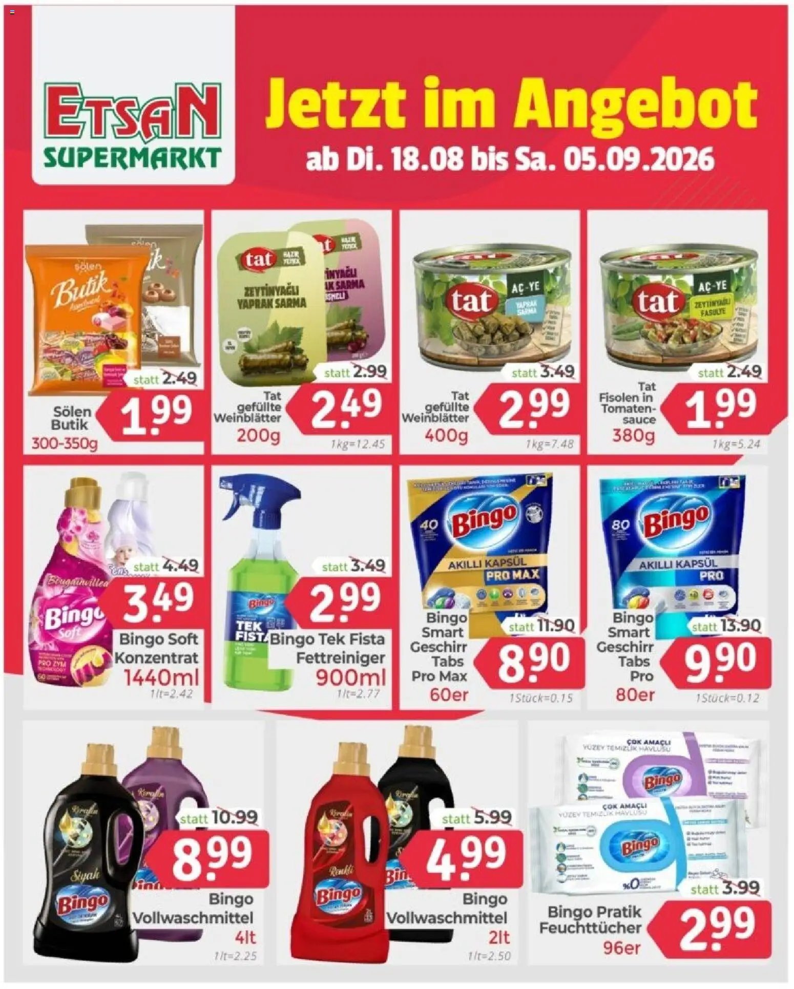 ETSANObst und Gemüse