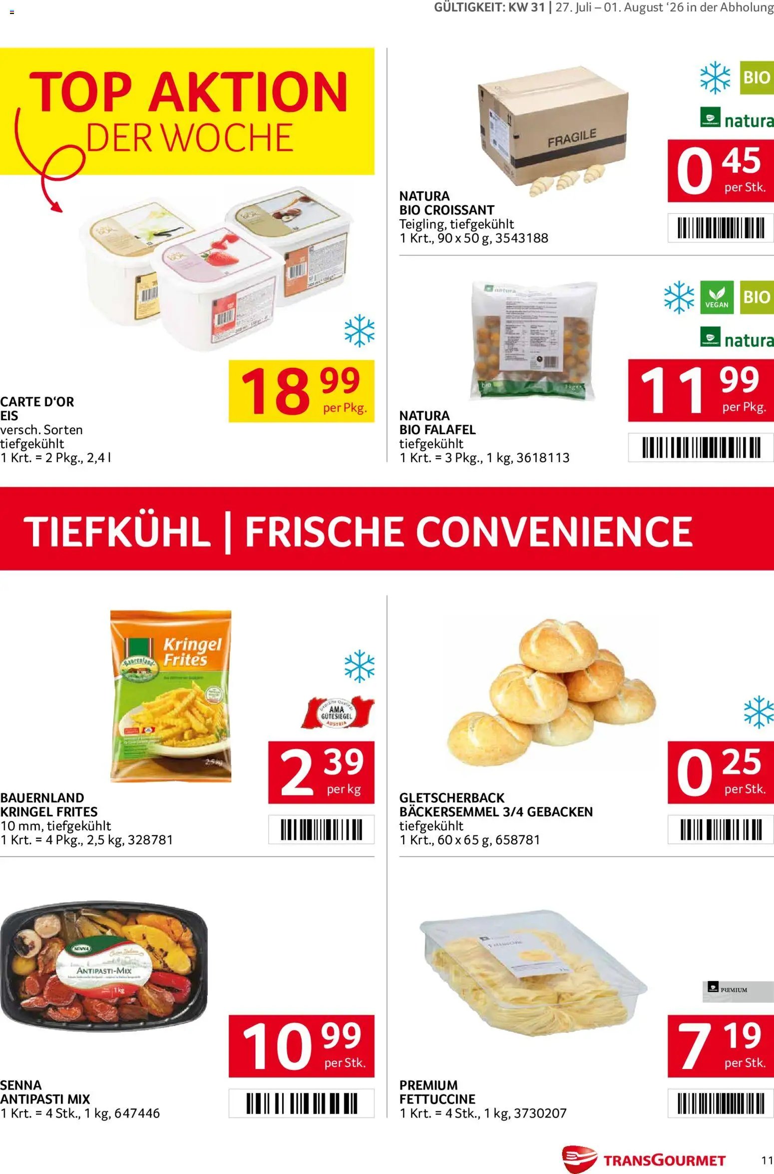 Transgourmet Flugblatt