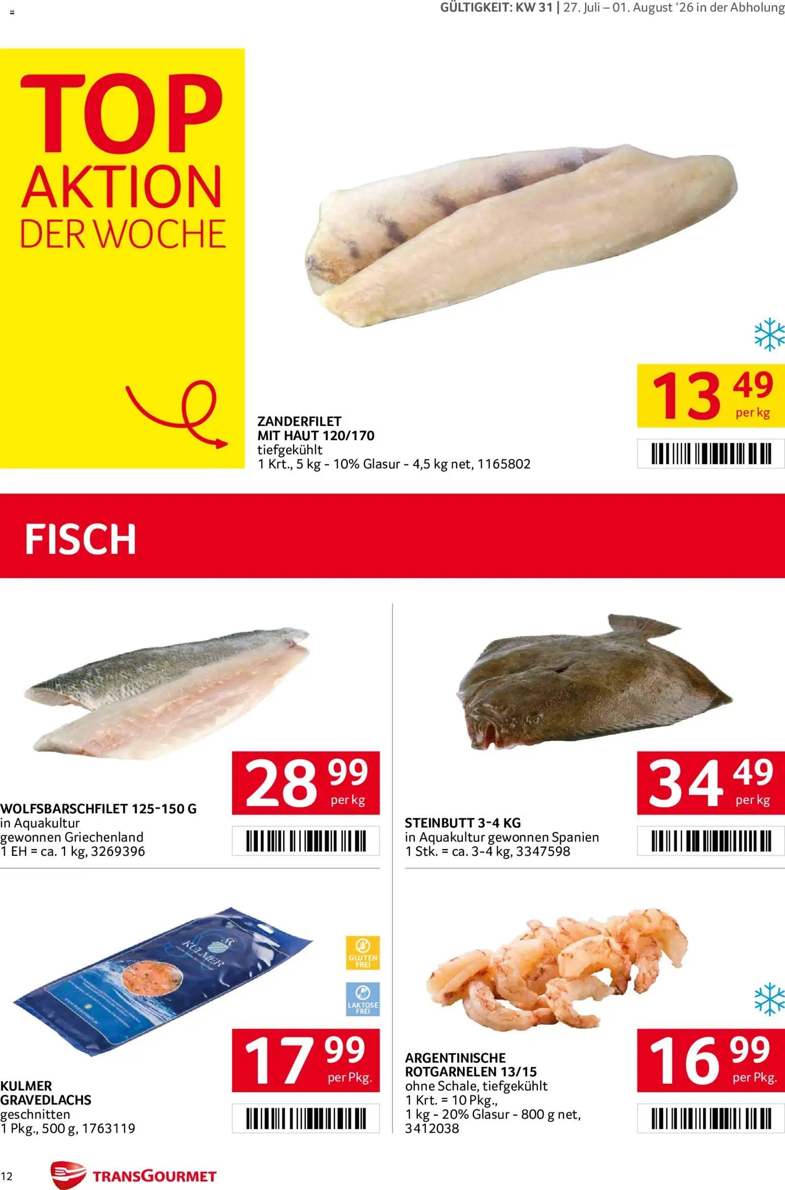 Transgourmet Flugblatt