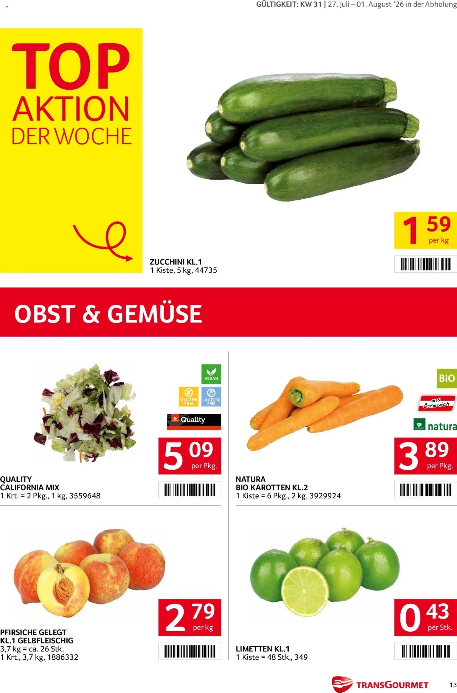 Transgourmet Flugblatt