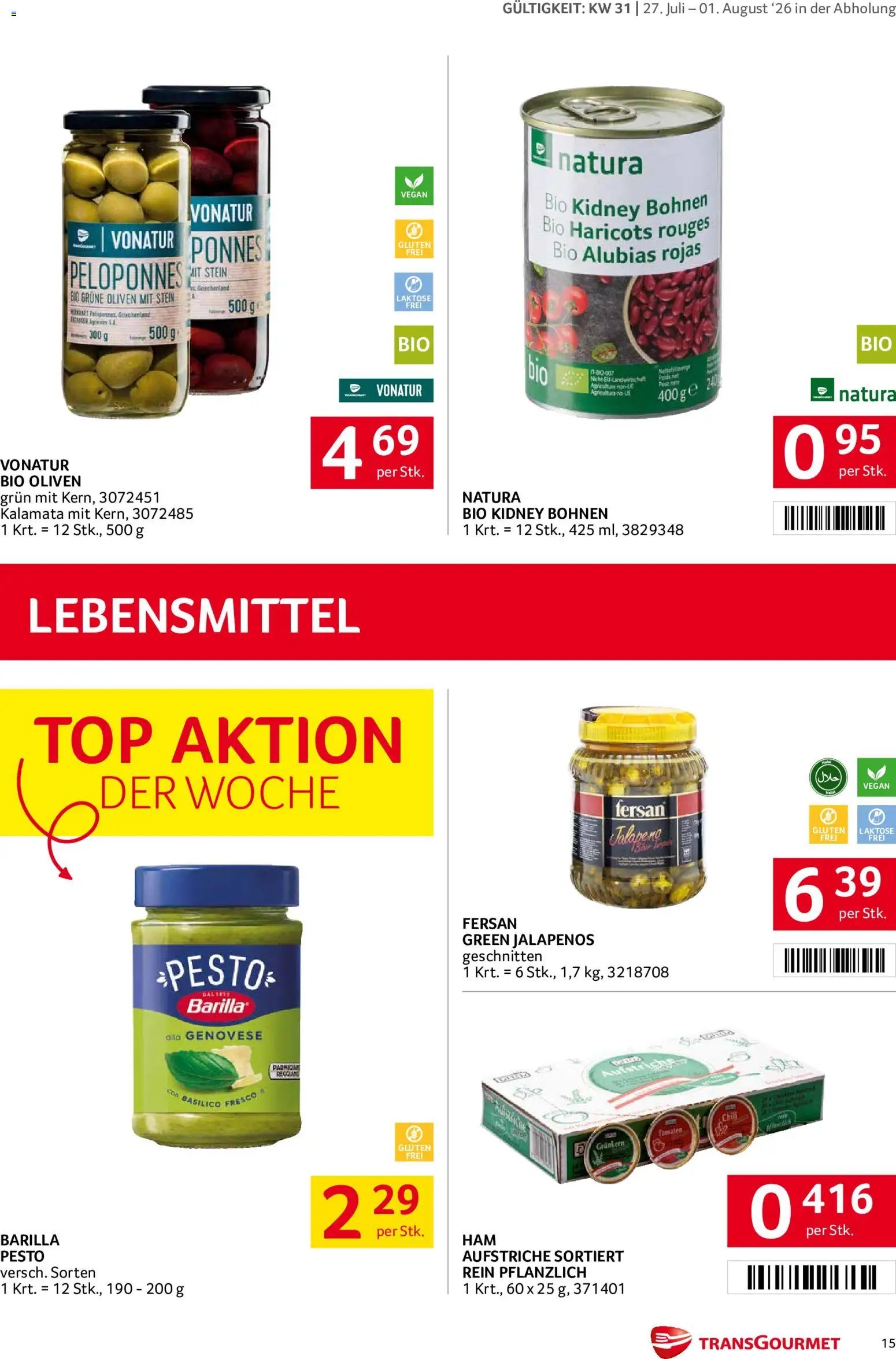 Transgourmet Flugblatt