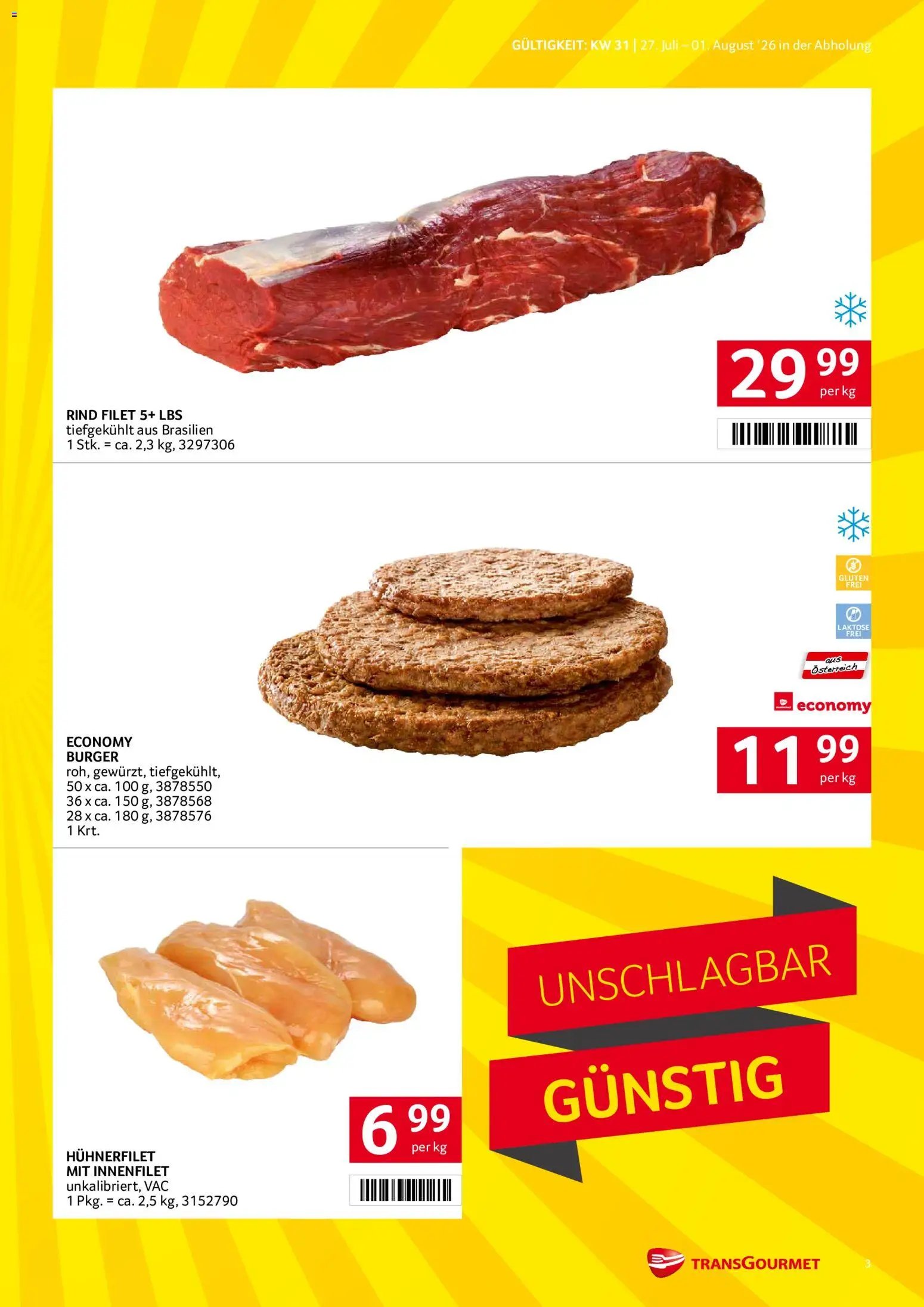 Transgourmet Flugblatt