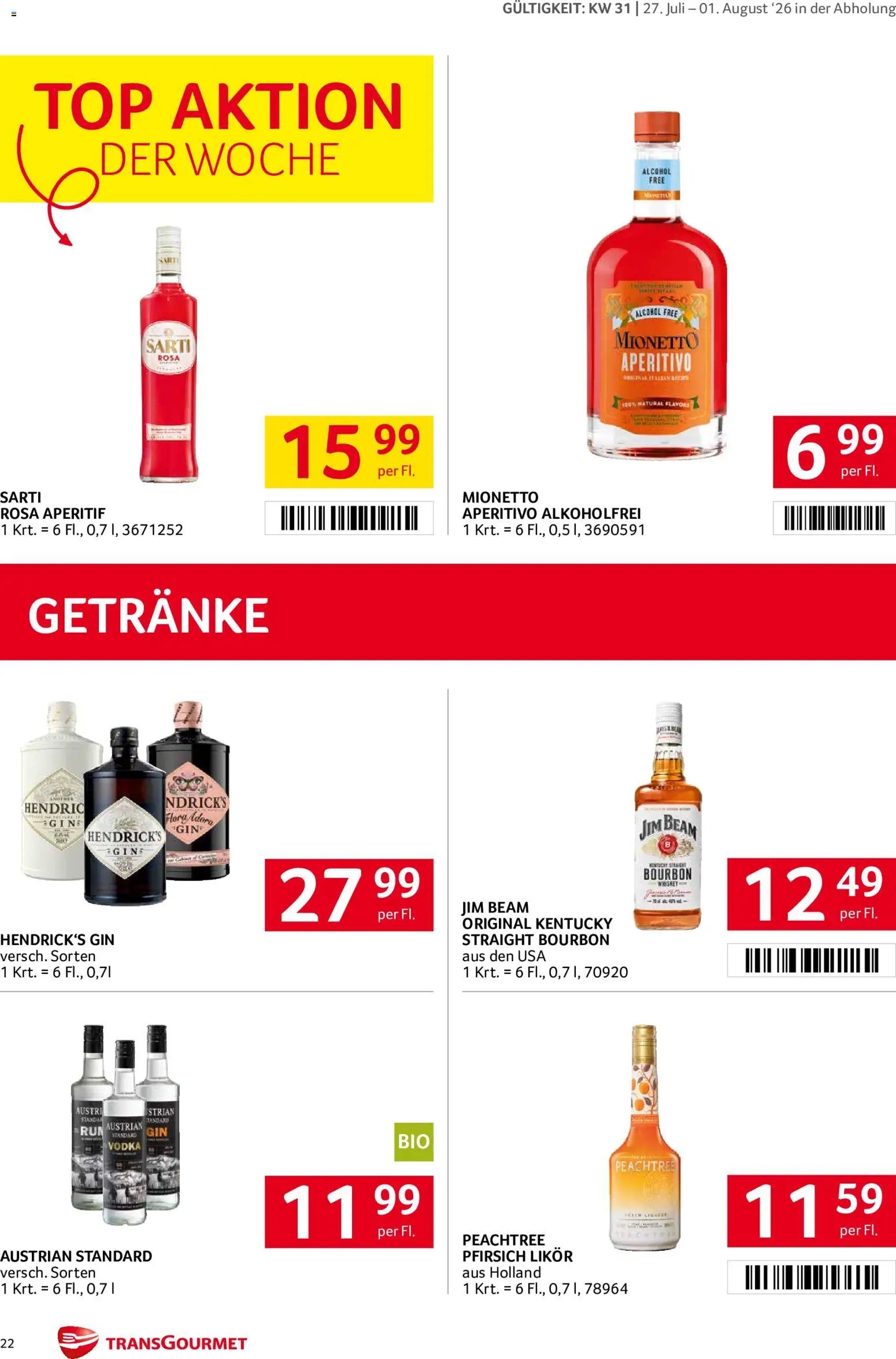 Transgourmet Flugblatt