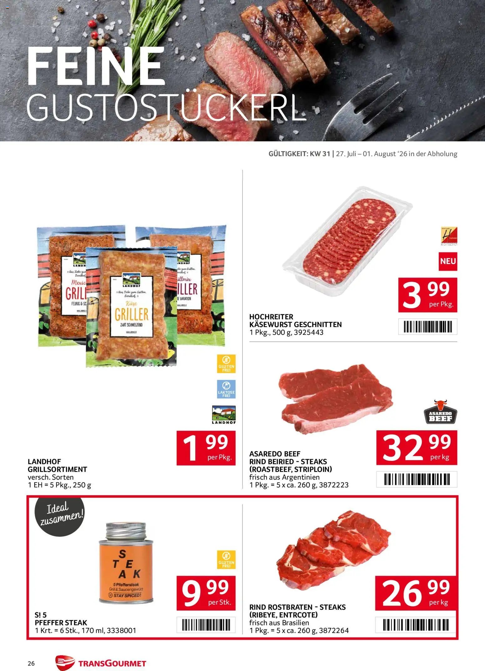 Transgourmet Flugblatt