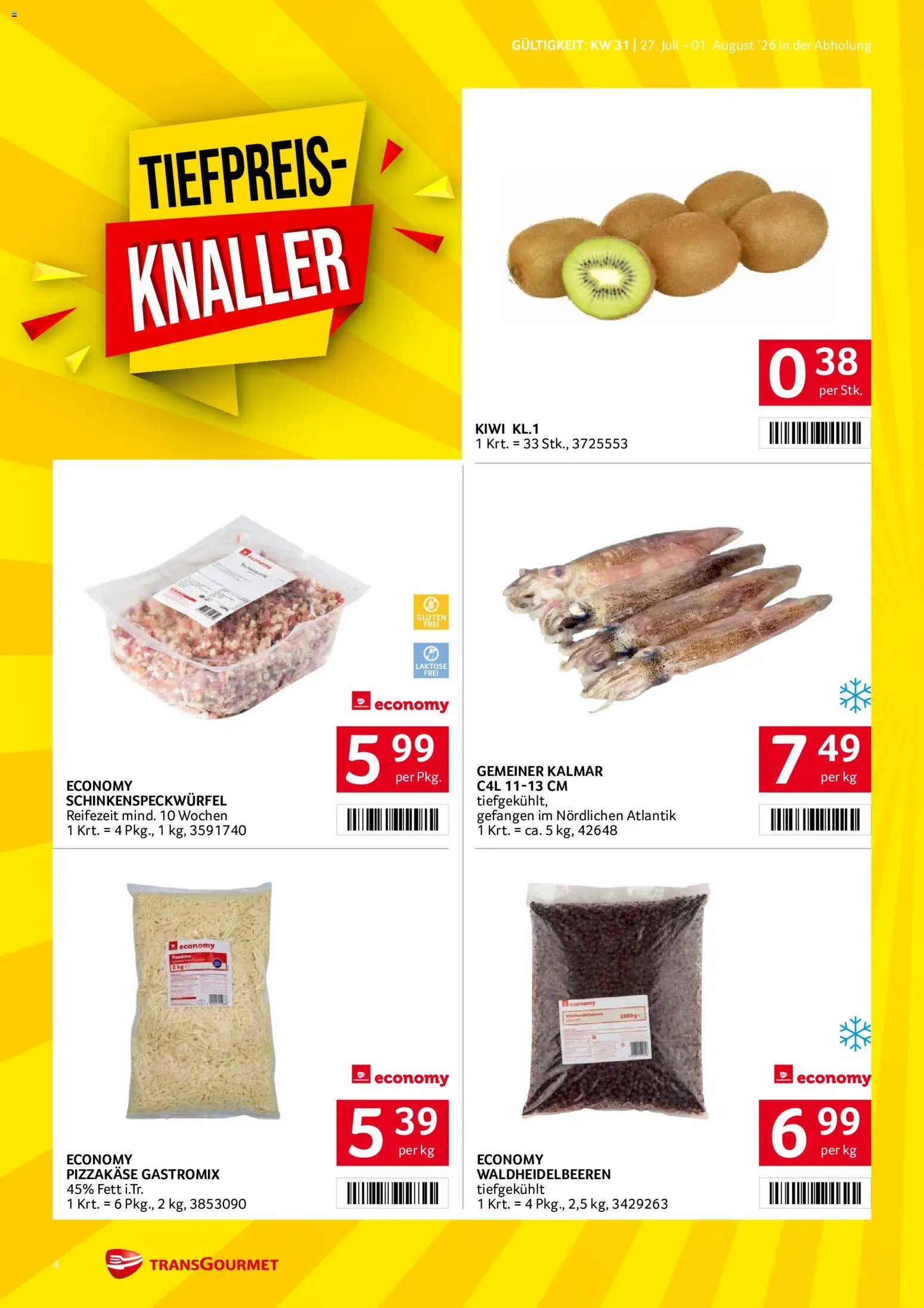 Transgourmet Flugblatt