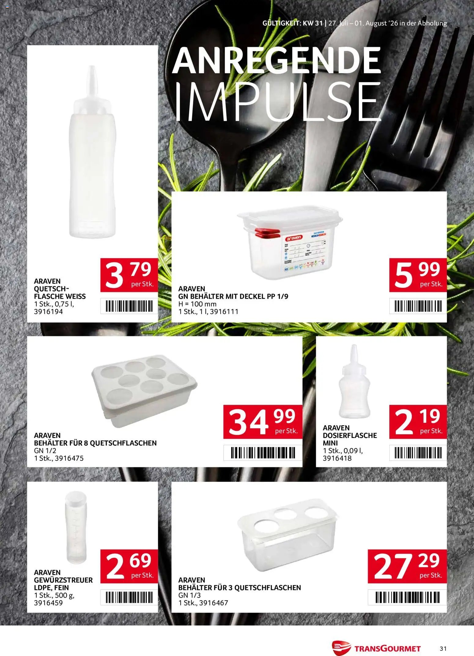 Transgourmet Flugblatt