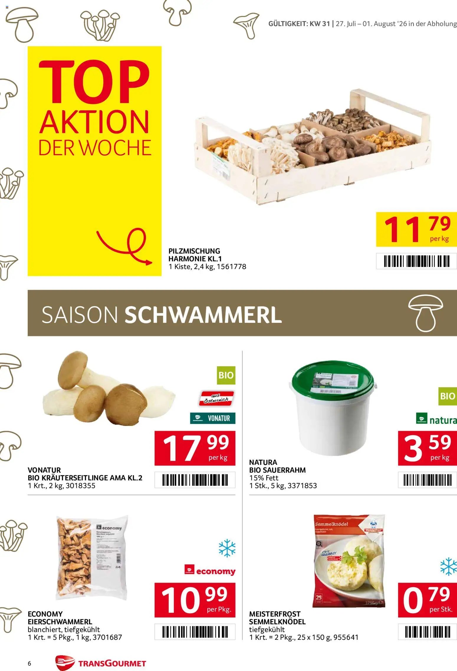 Transgourmet Flugblatt