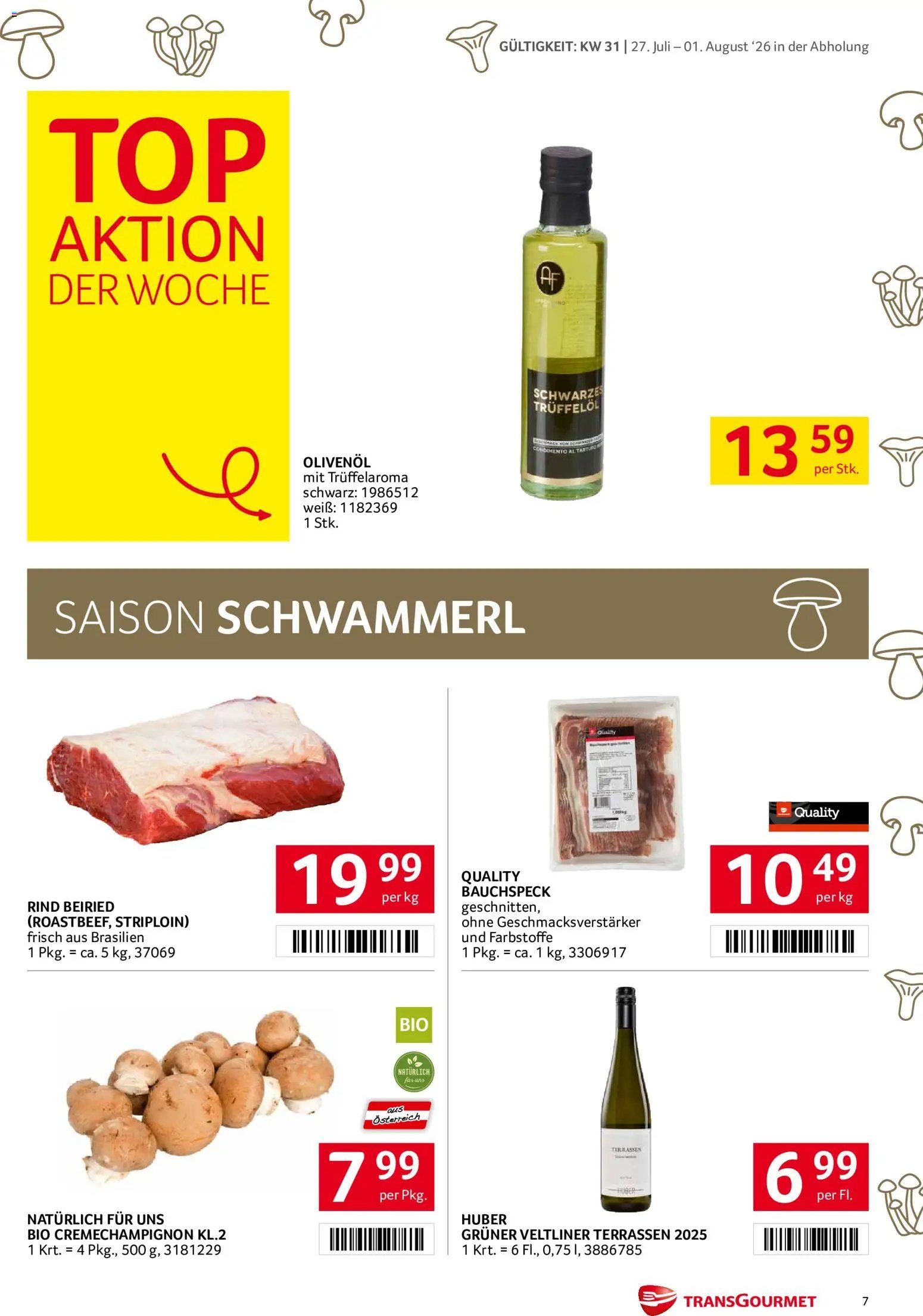 Transgourmet Flugblatt