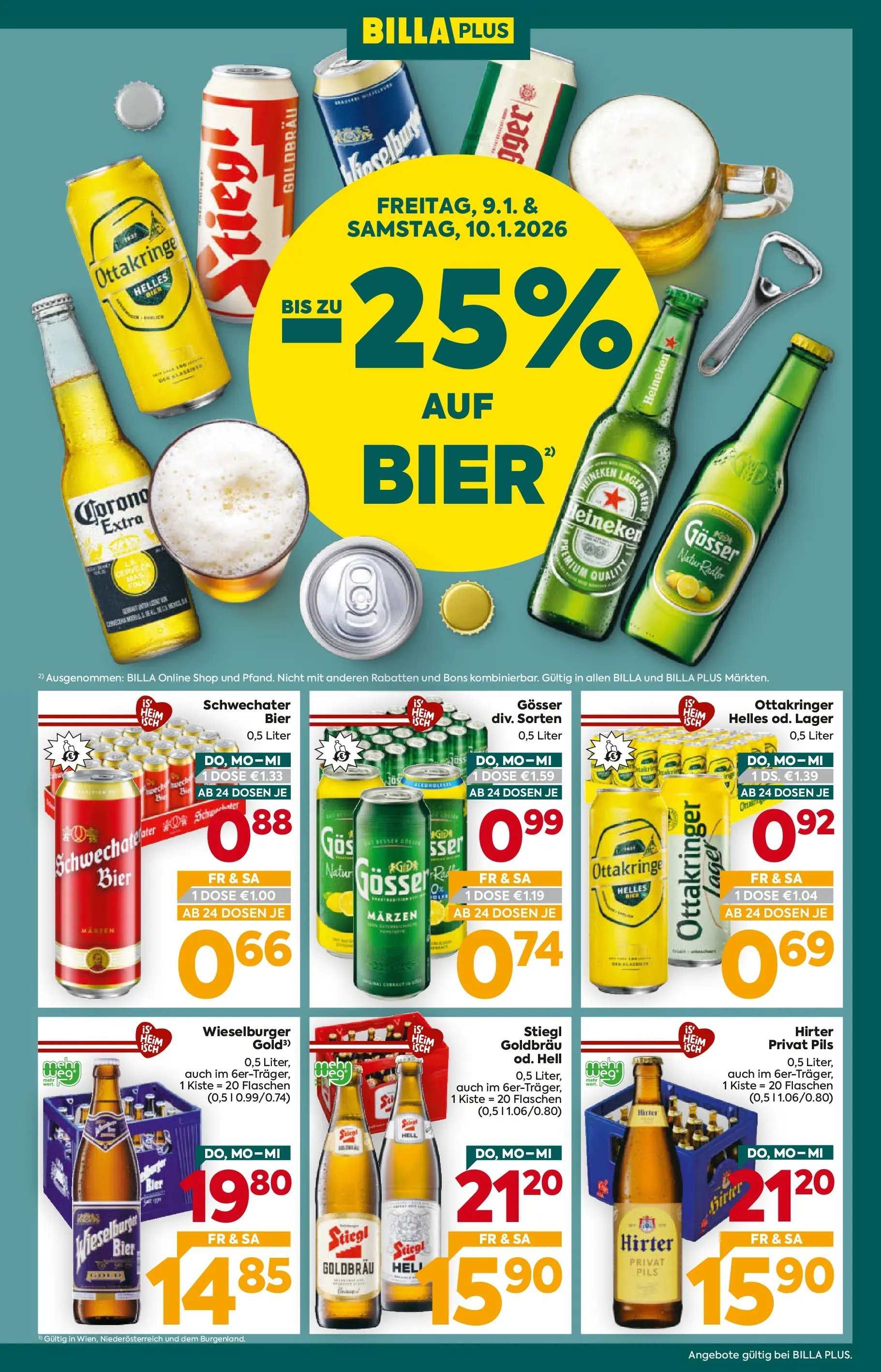 Billa Plus - BILLA PLUS: Flugblatt Burgenland