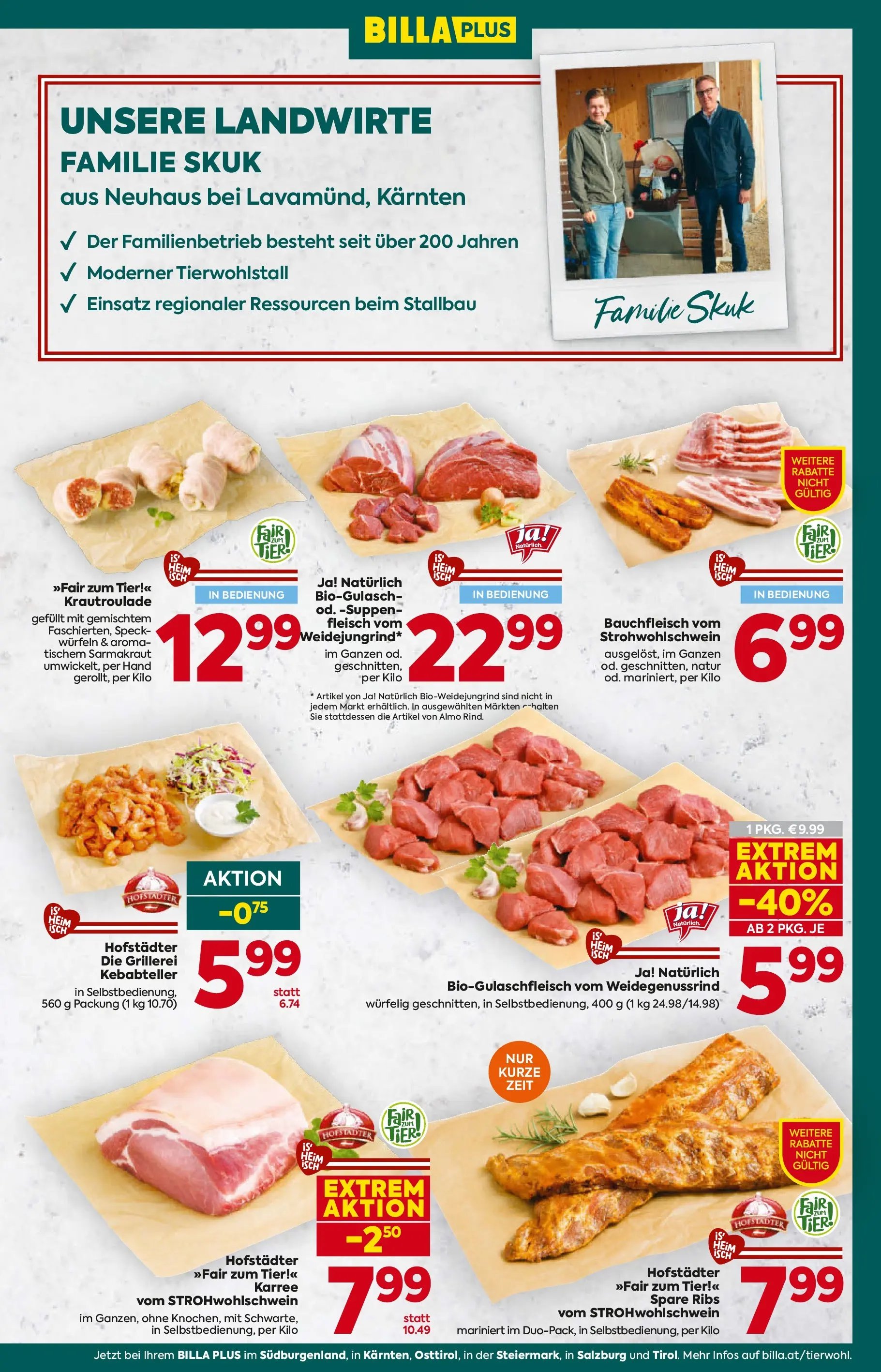 Billa Plus Flugblatt - Steiermark