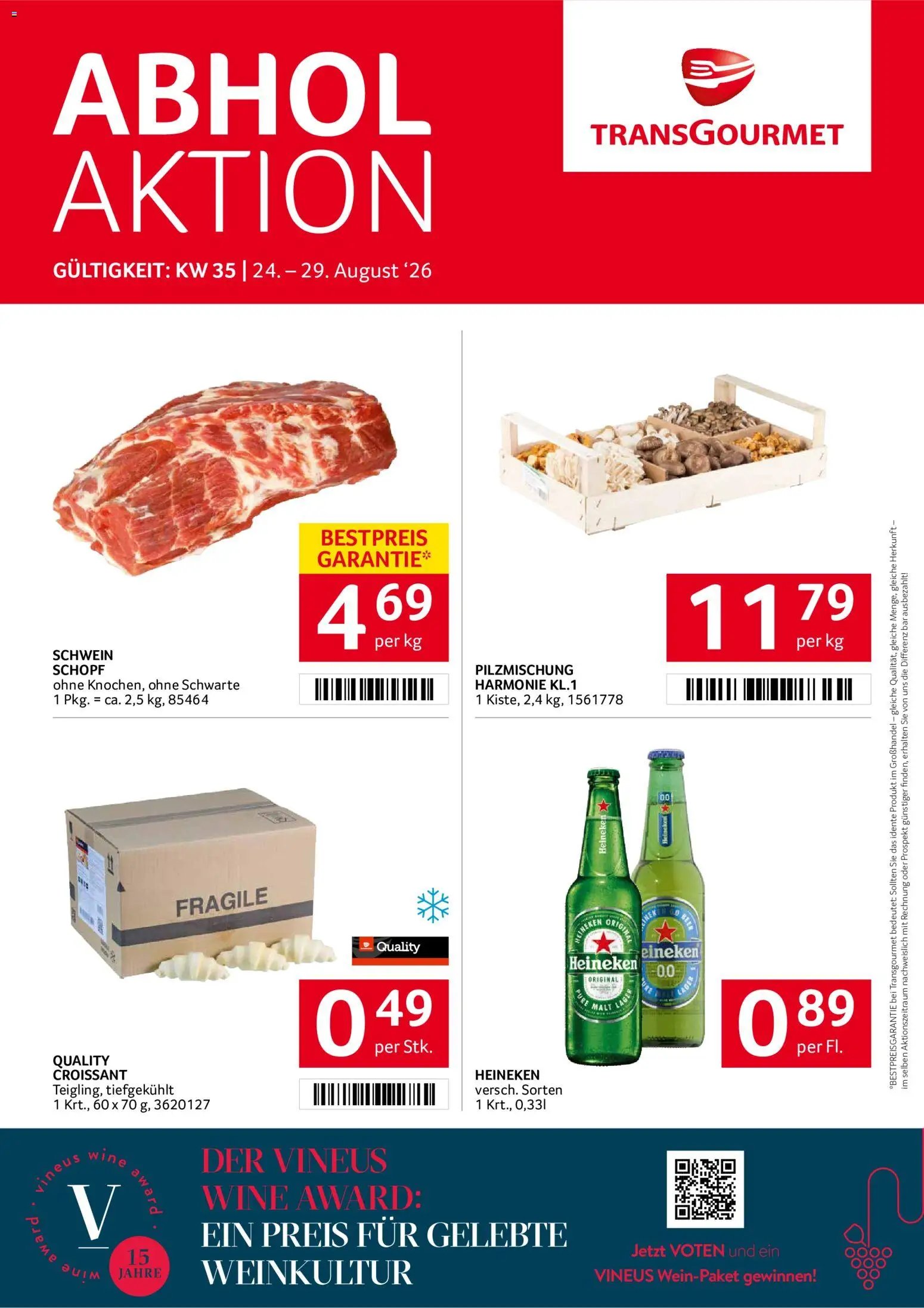 Transgourmet Flugblatt