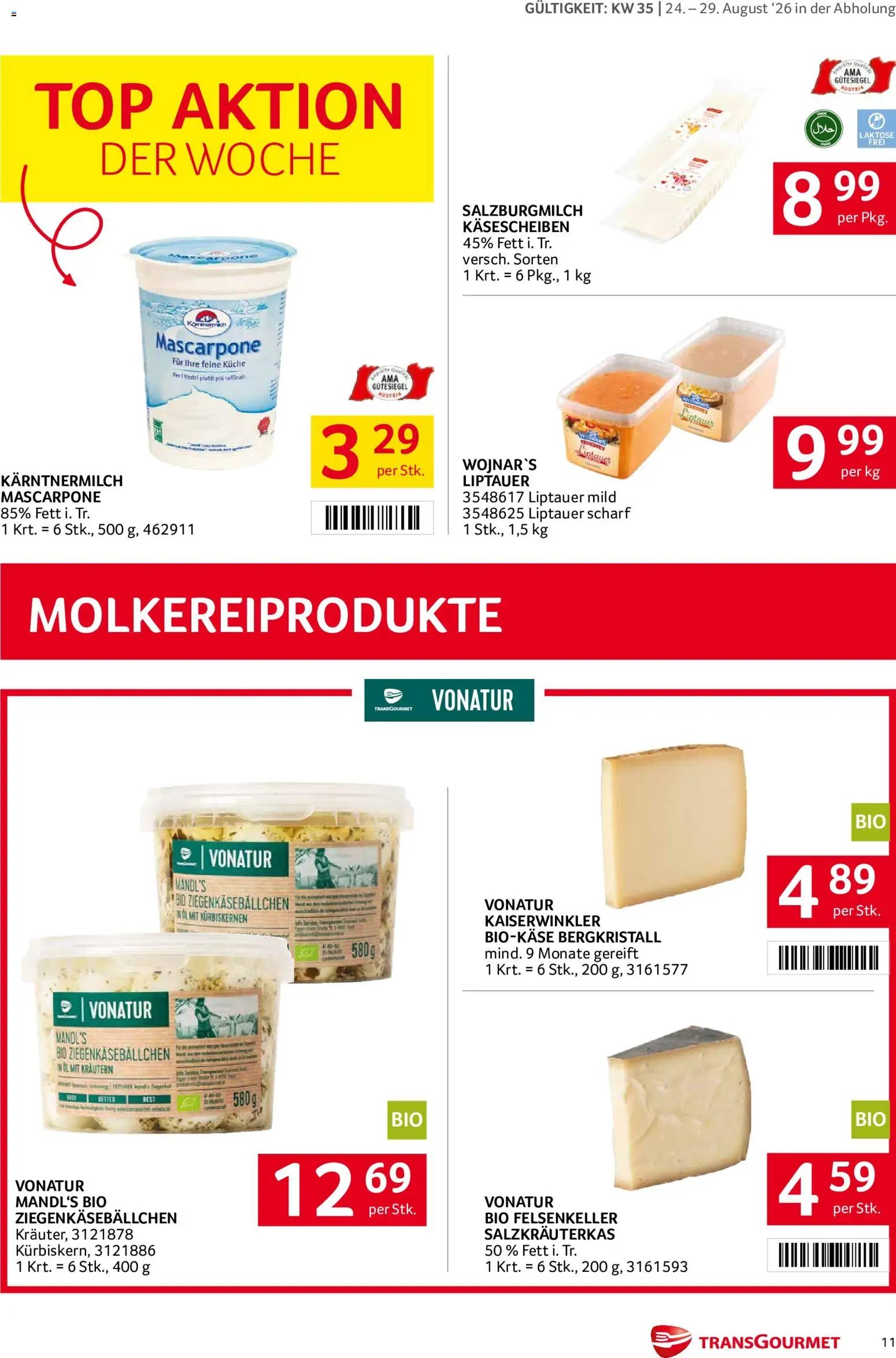 Transgourmet Flugblatt