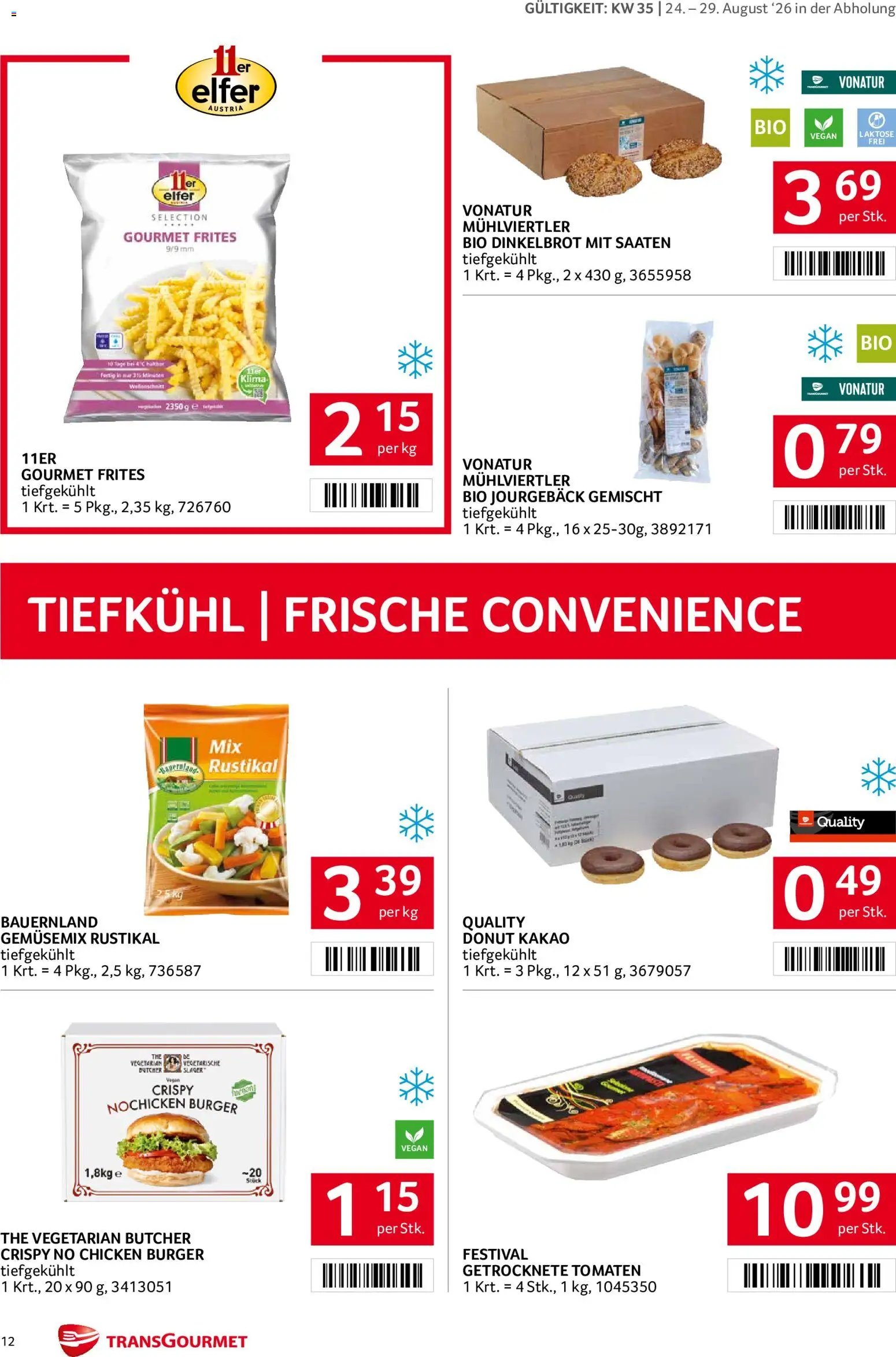 Transgourmet Flugblatt
