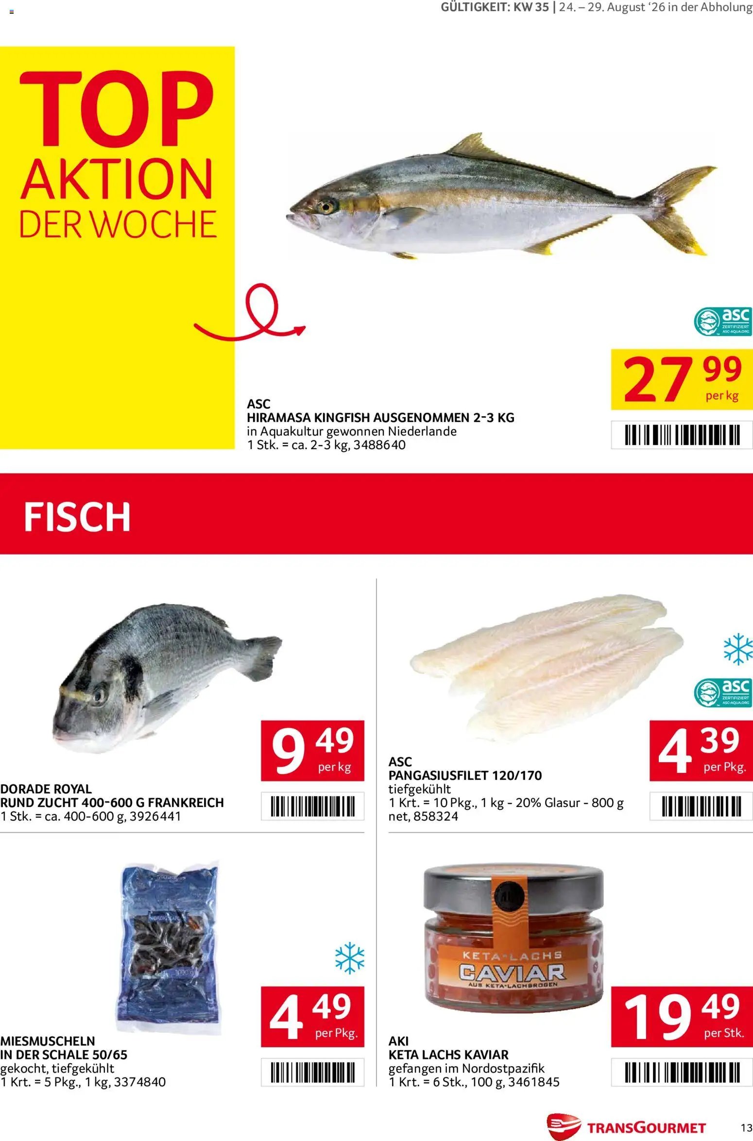 Transgourmet Flugblatt